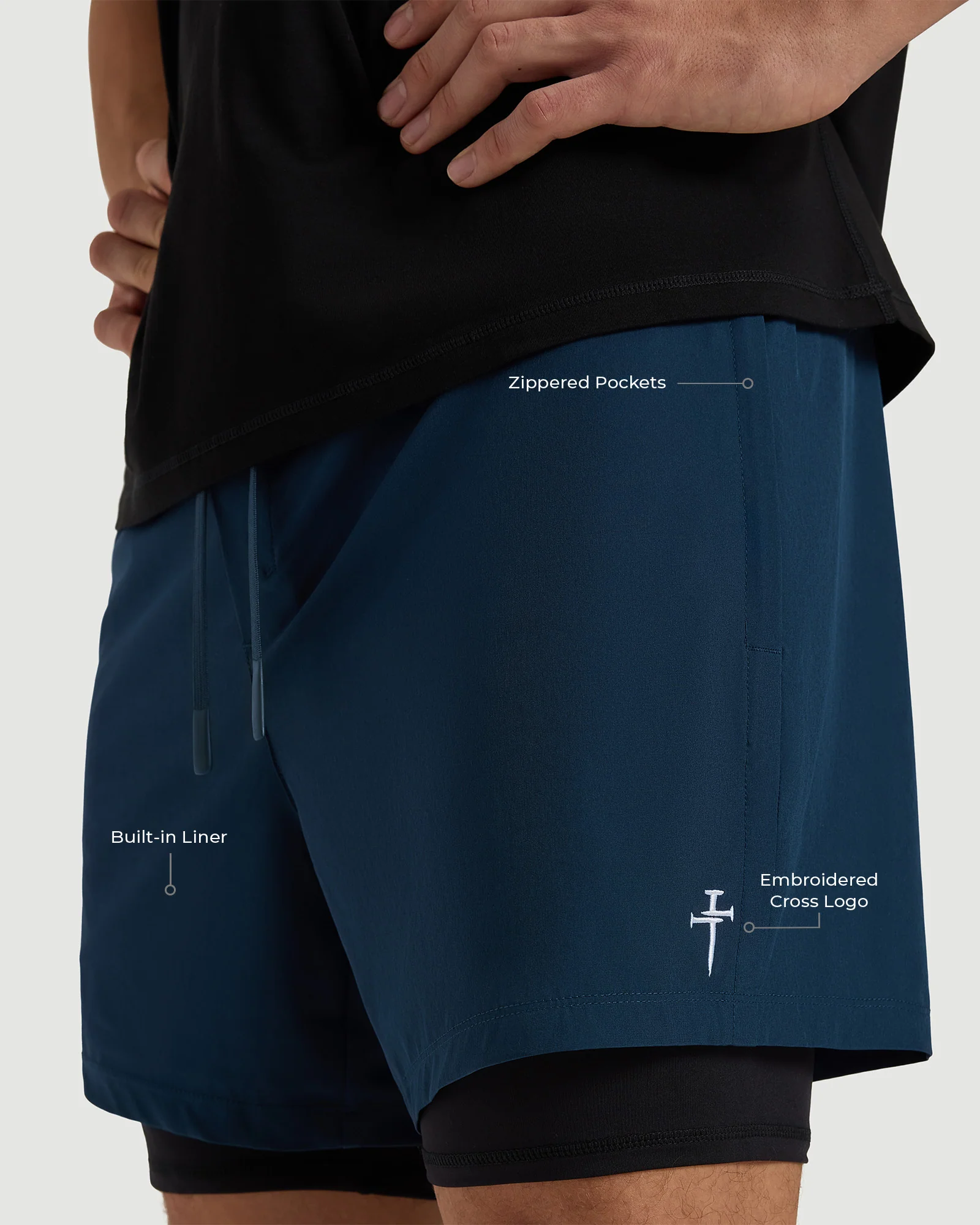 Coastal Liner 5" Short - Midnight Navy - Image 2