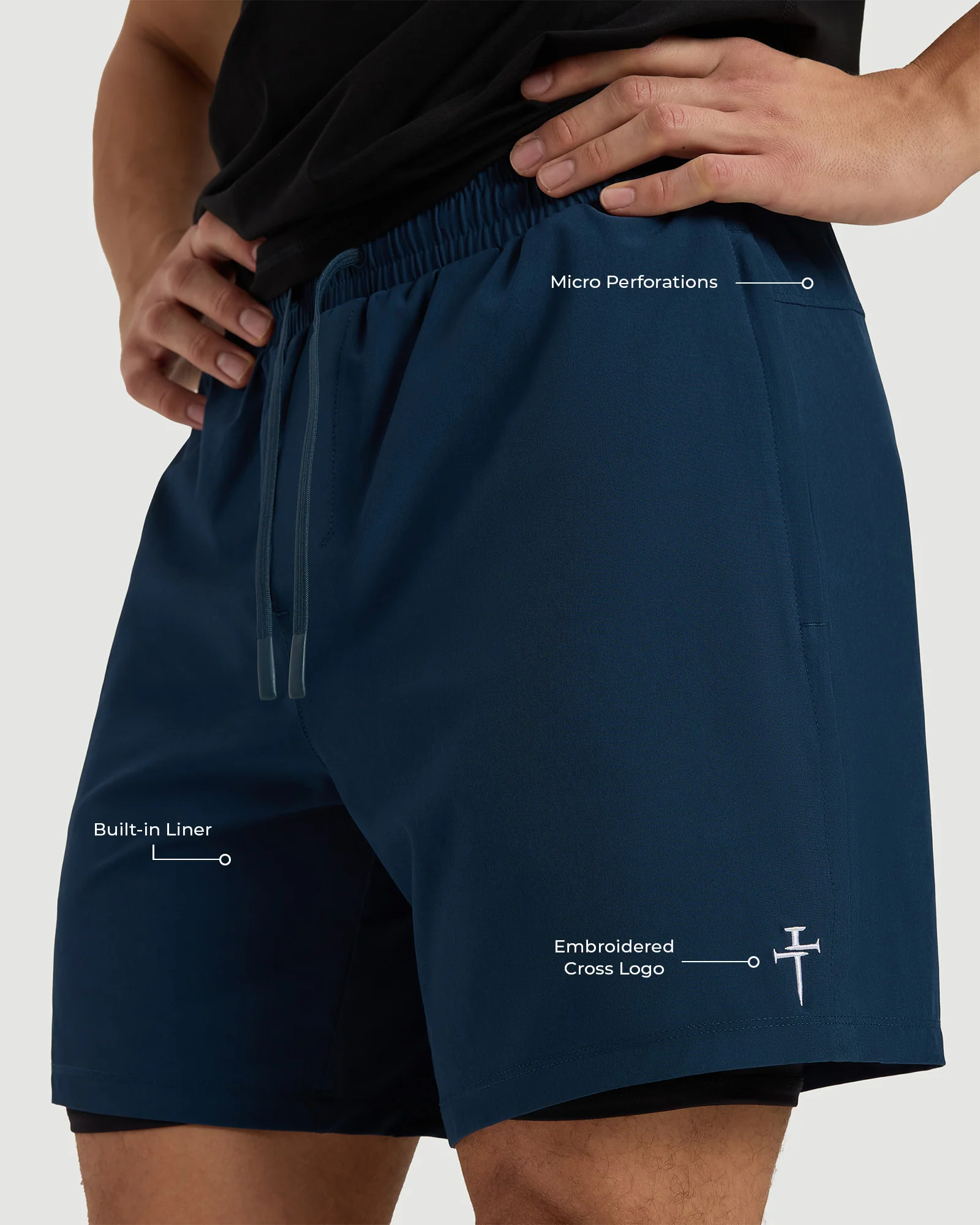 Coastal Liner 7" Short - Midnight Navy - Image 2