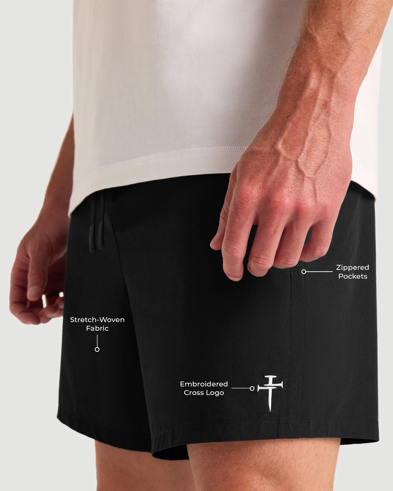 Coastal Linerless 7" Short - Black - Image 2