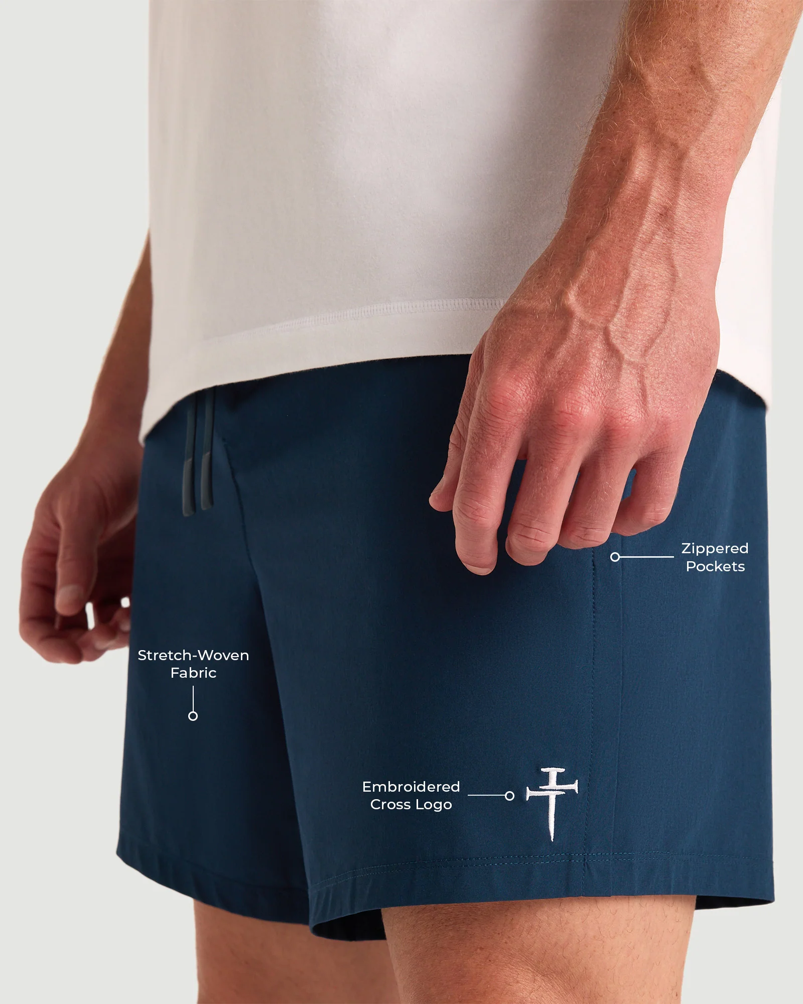 Coastal Linerless 7" Short - Midnight Navy - Image 2