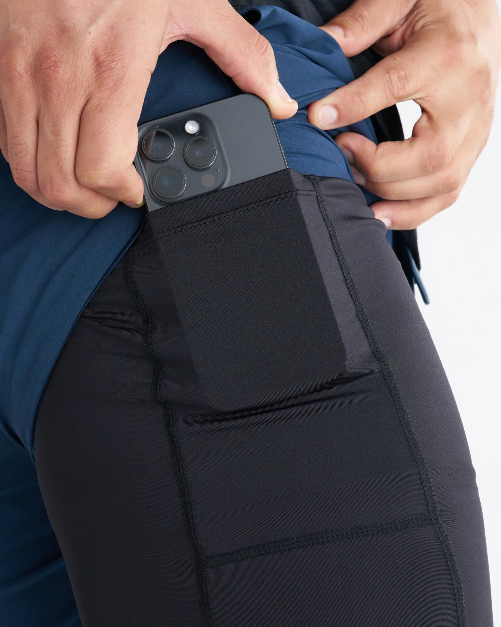Pulse Tech Liner Short - Midnight Navy - Image 4