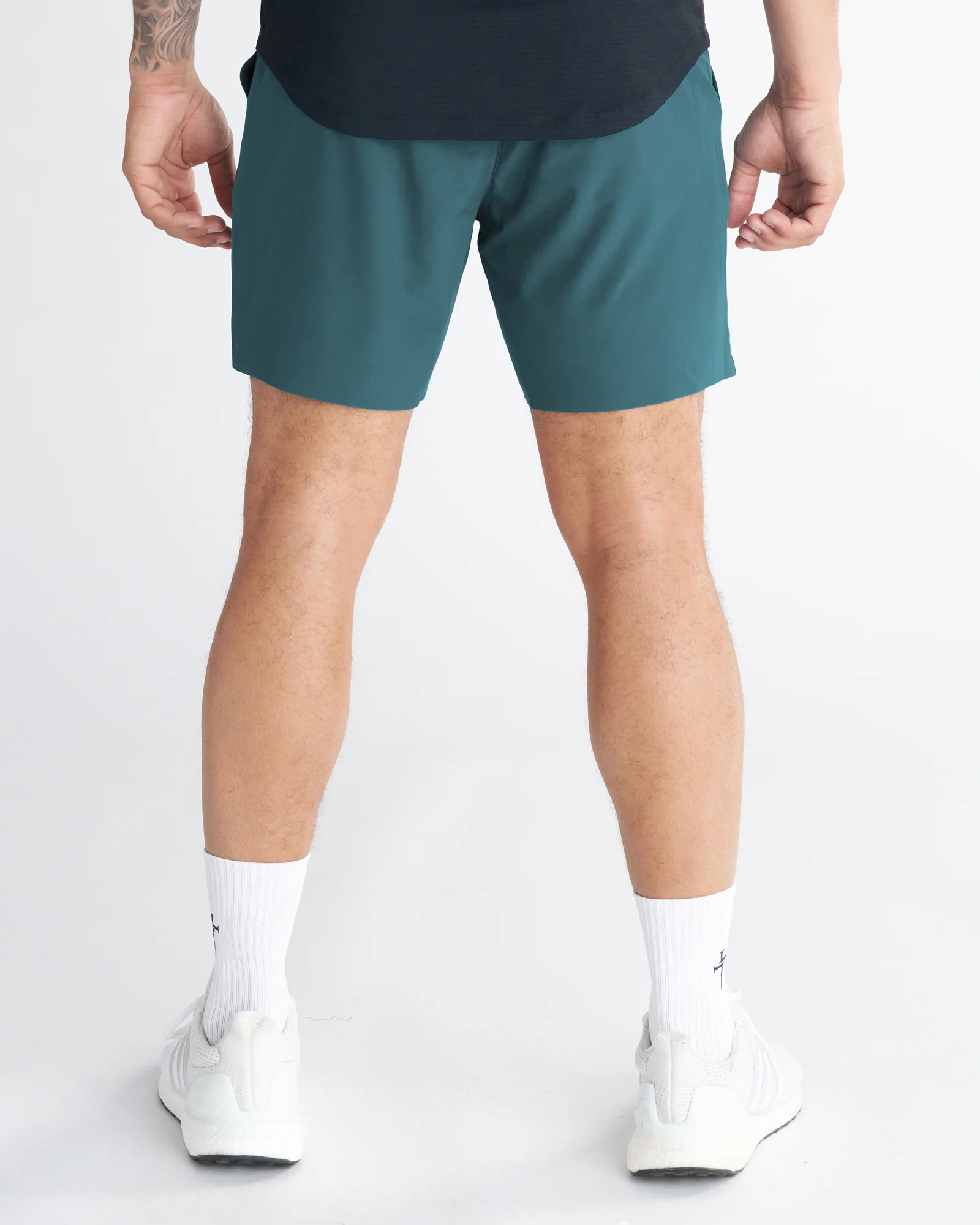 Pulse Tech Linerless Short - Teal - Image 2