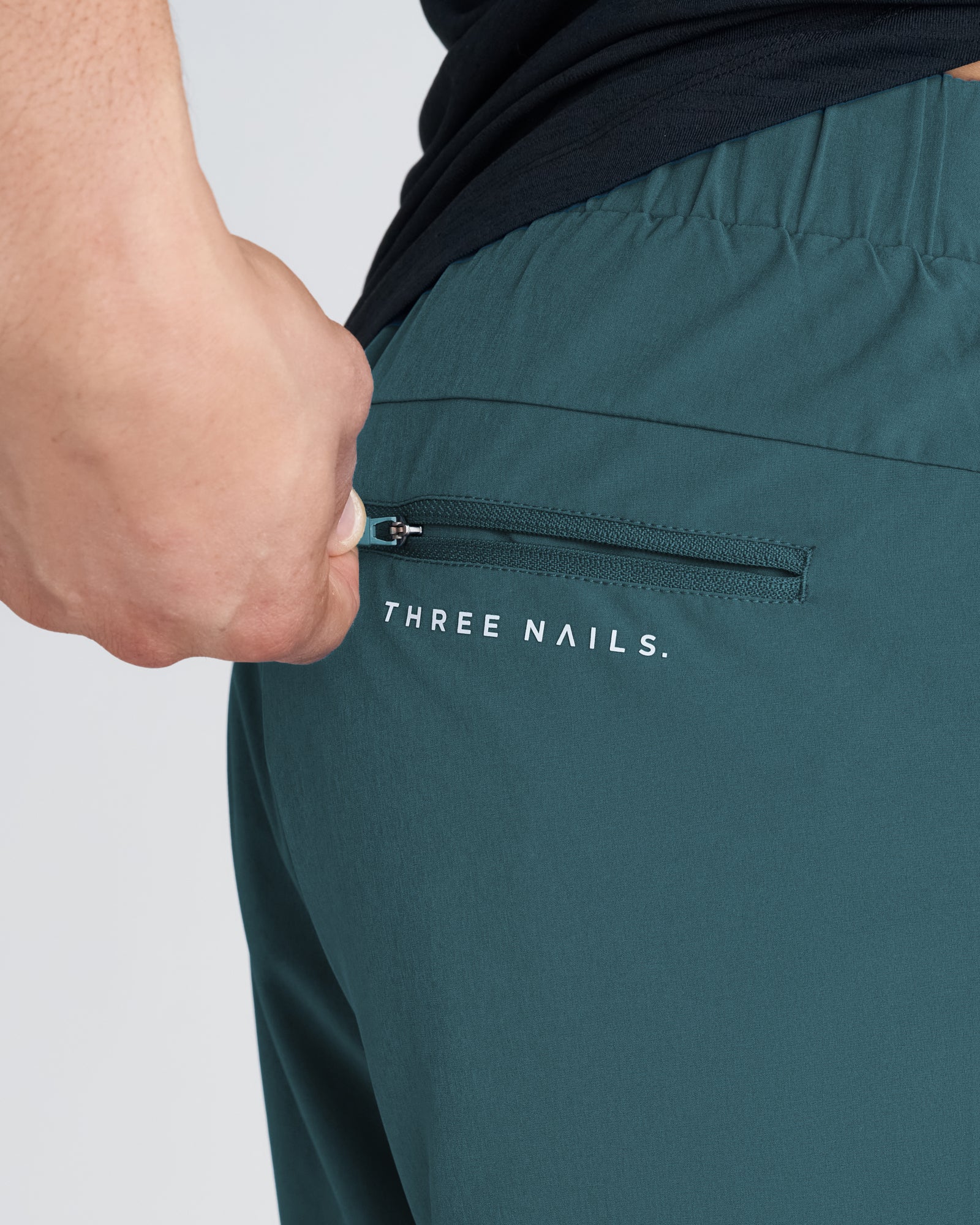 Pulse Tech Linerless Short - Teal - Image 4
