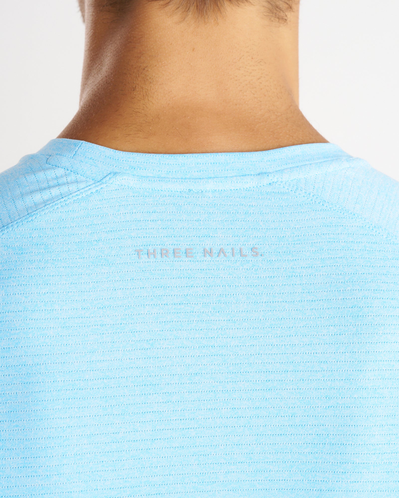 Aion-Lite™ Long Sleeve "Cross" - Sky Blue Marl - Image 5