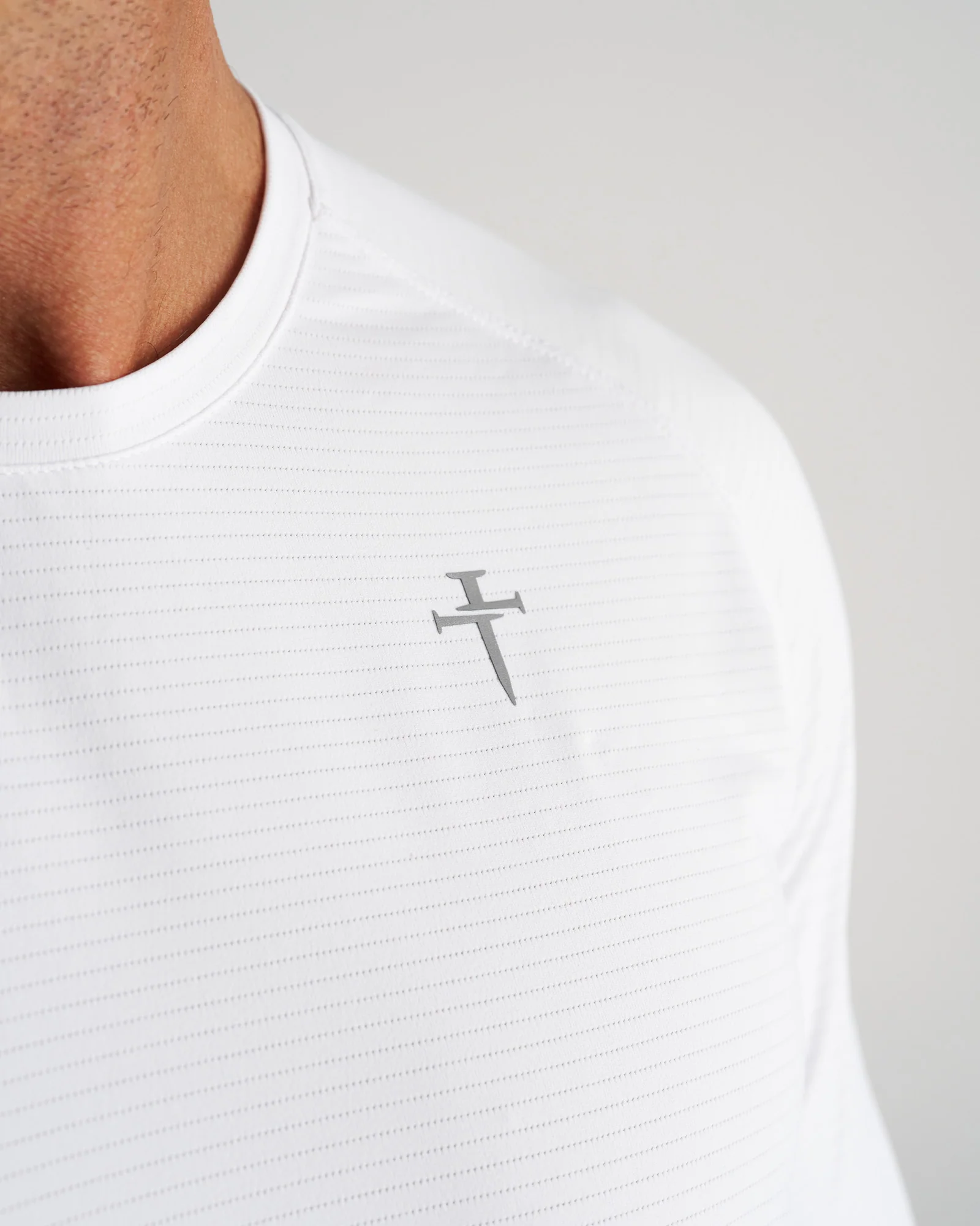 Aion-Lite™ Long Sleeve "Cross" - White - Image 3