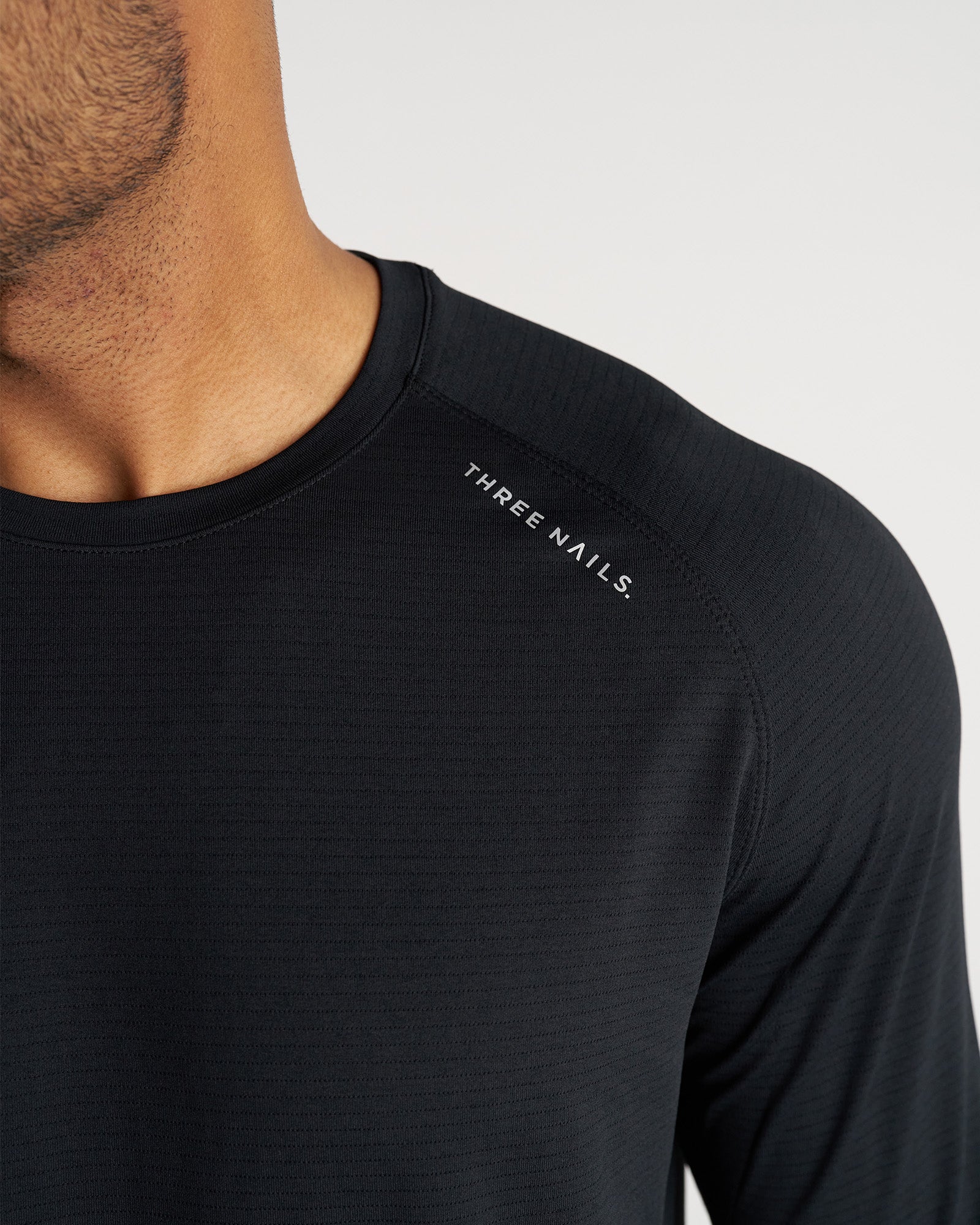Aion-Lite™ Long Sleeve "Three Nails" - Black - Image 3