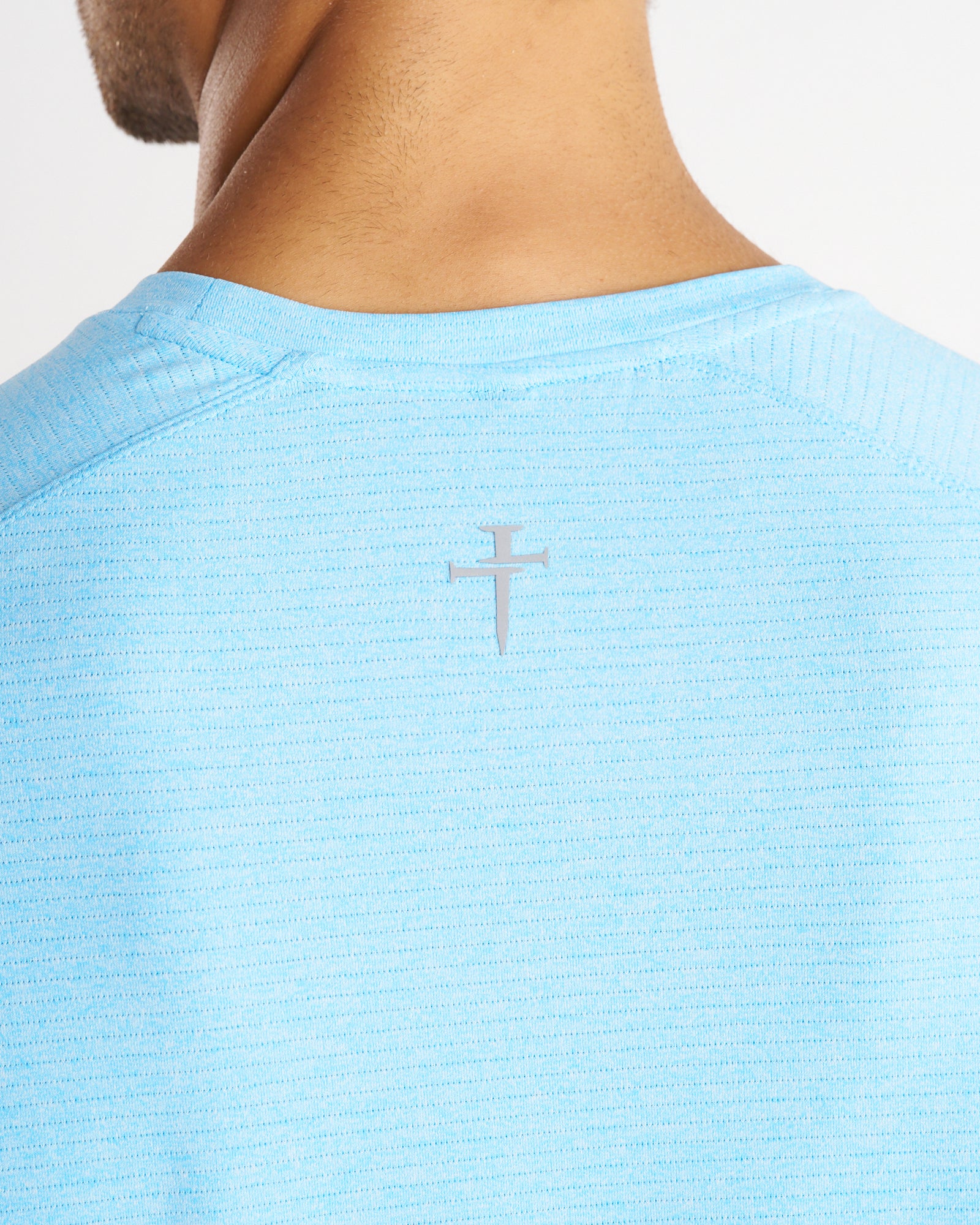 Aion-Lite™ Long Sleeve "Three Nails" - Sky Blue Marl - Image 5