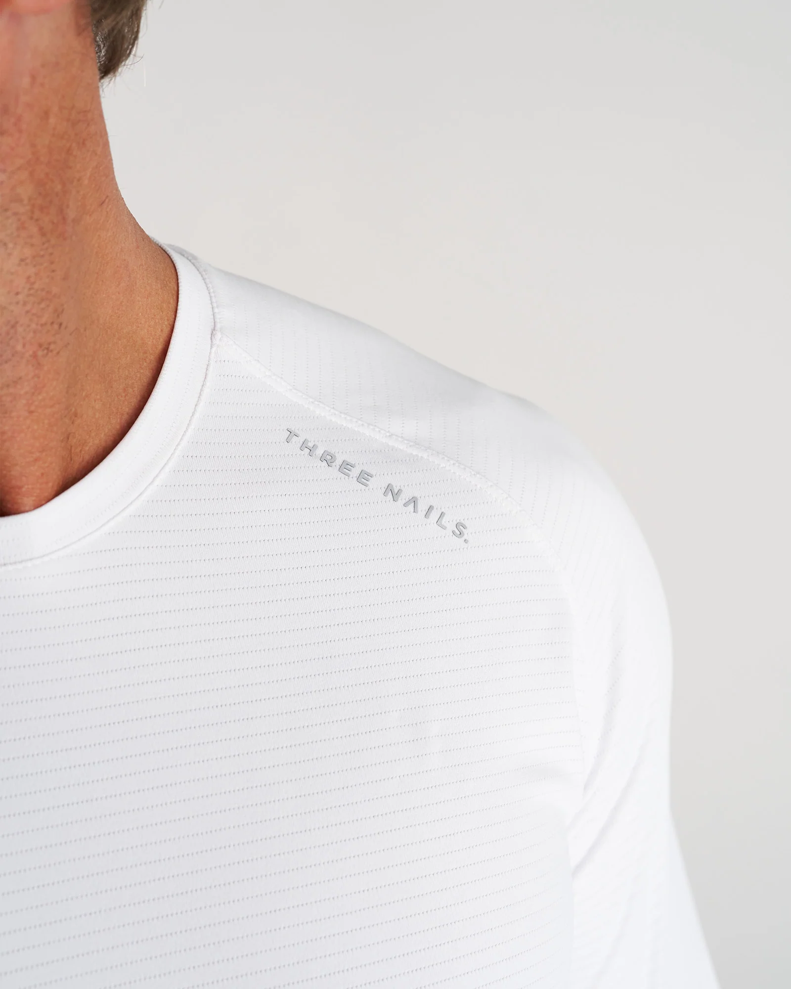 Aion-Lite™ Long Sleeve "Three Nails" - White - Image 3