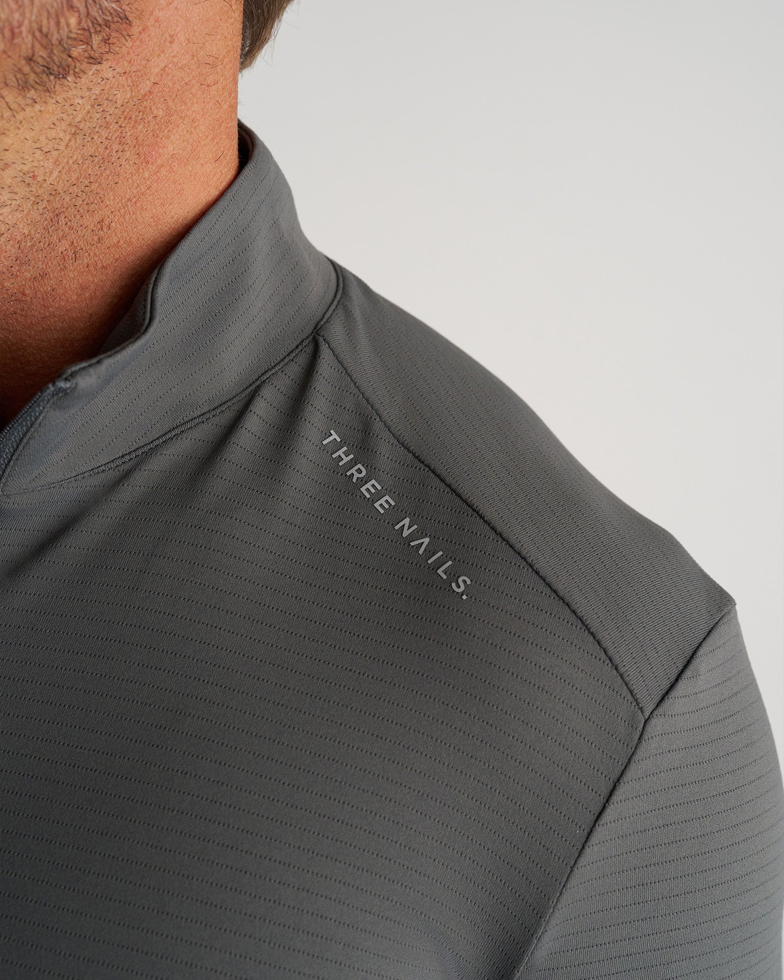 Aion-Lite™ Quarter Zip - Space Grey - Image 5