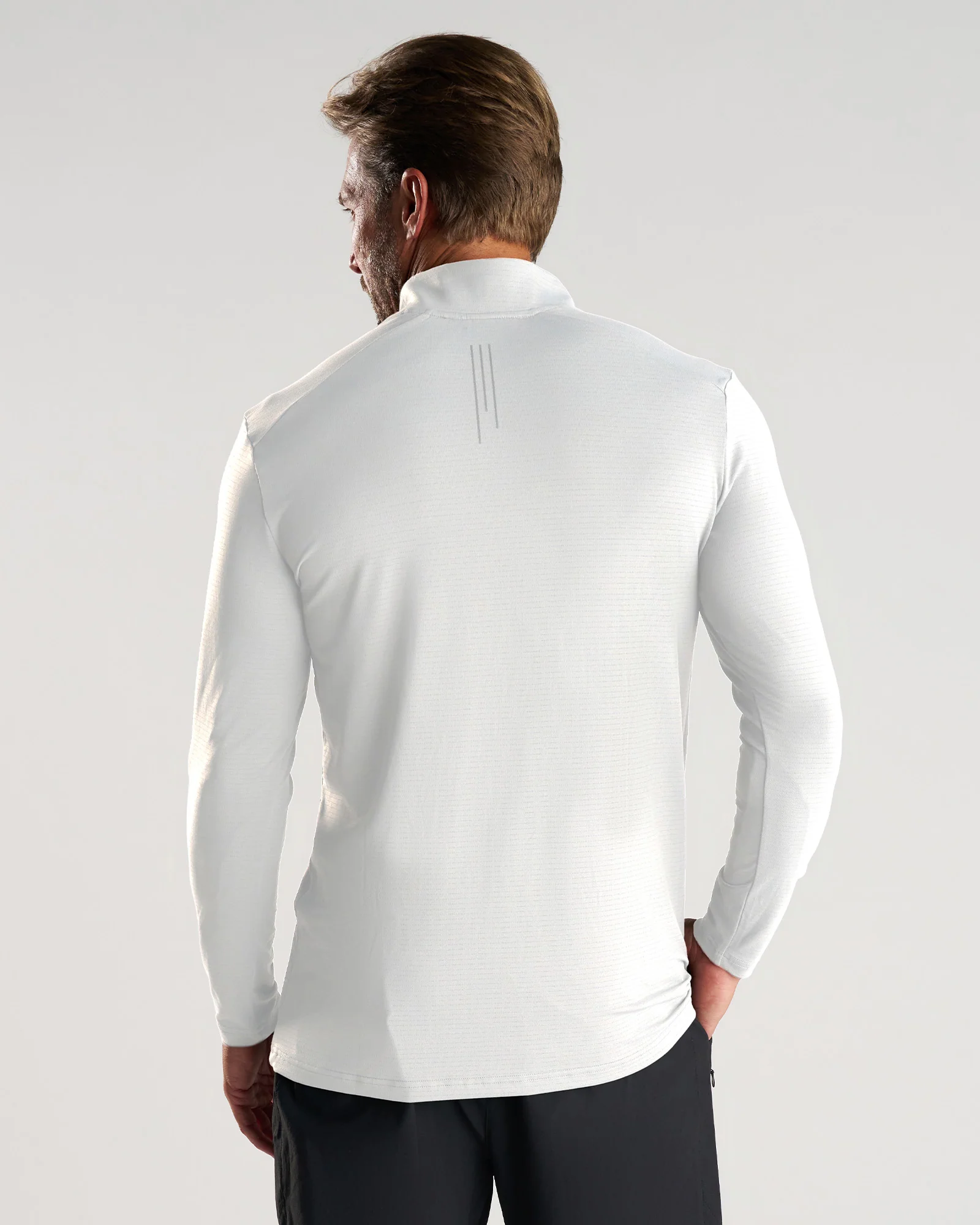 Aion-Lite™ Quarter Zip - White - Image 3