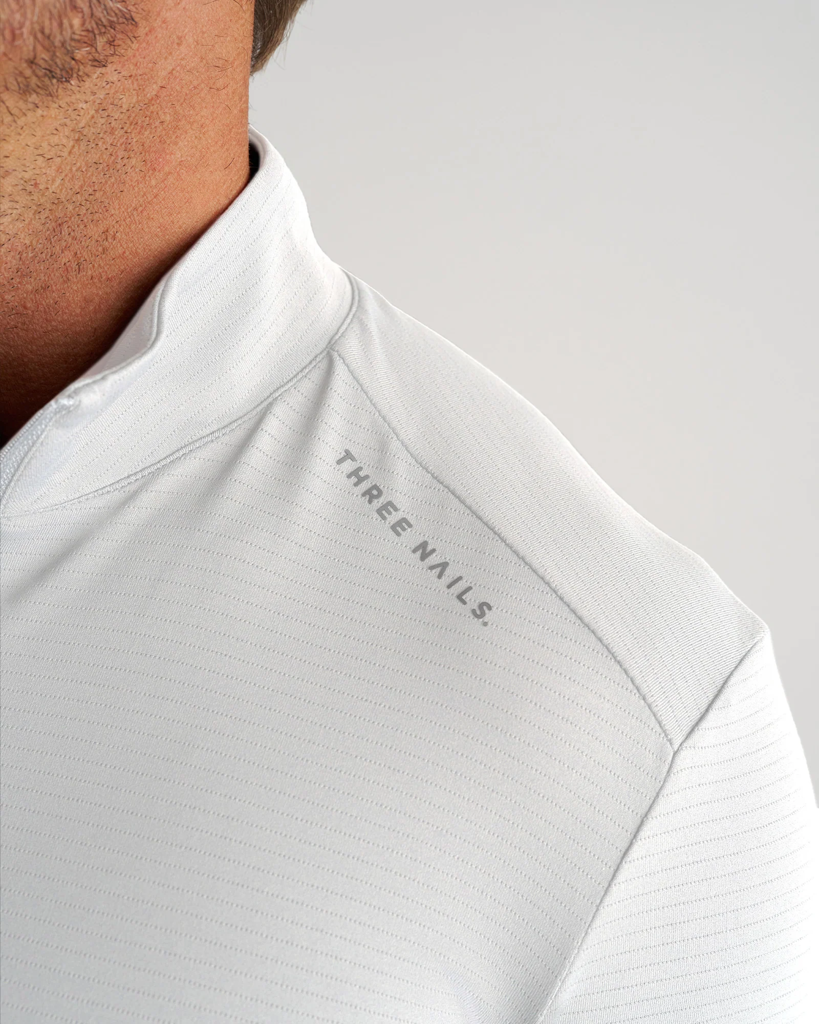 Aion-Lite™ Quarter Zip - White - Image 5
