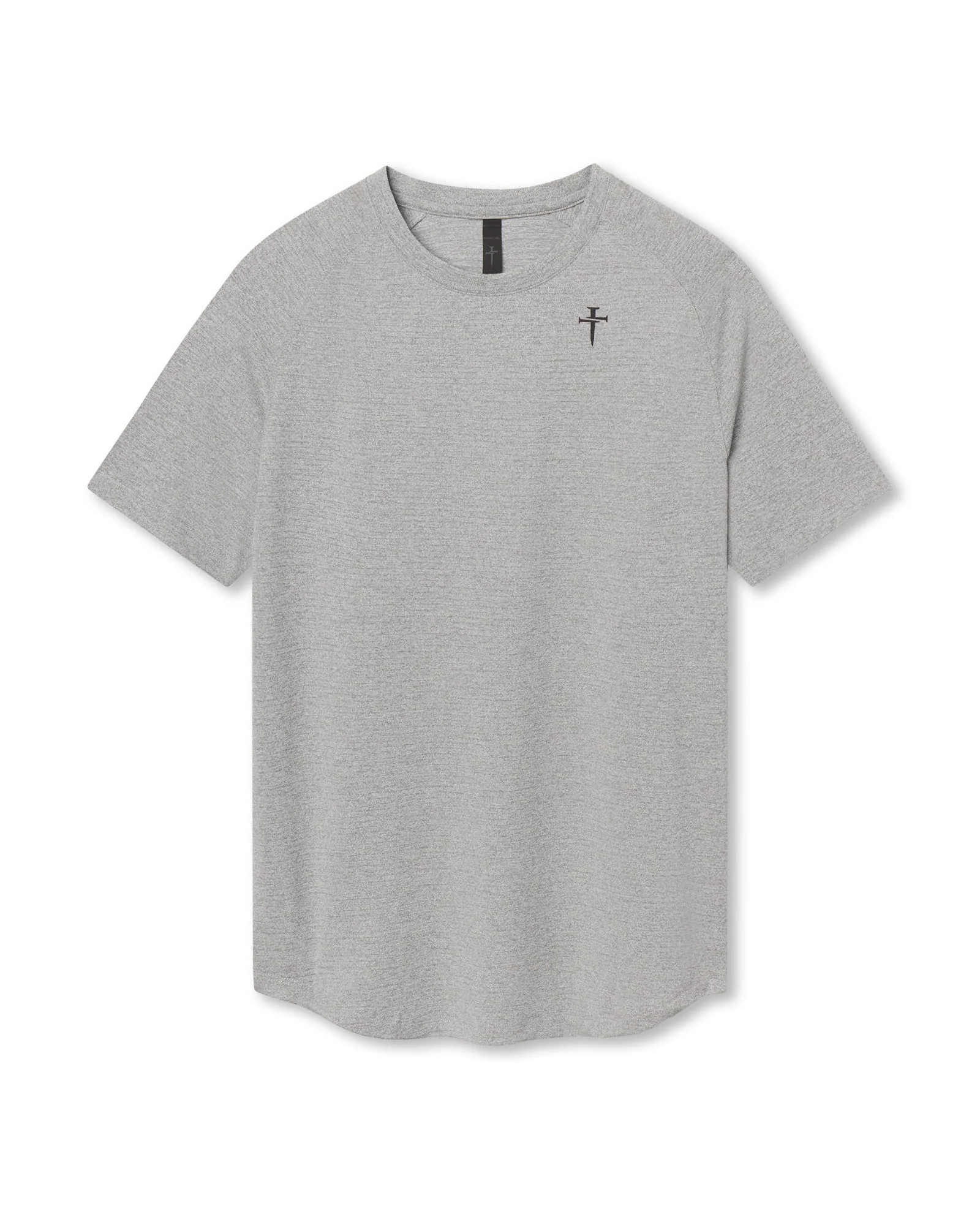 Aion-Lite™ Tee "Cross" - Grey Marl - Image 6