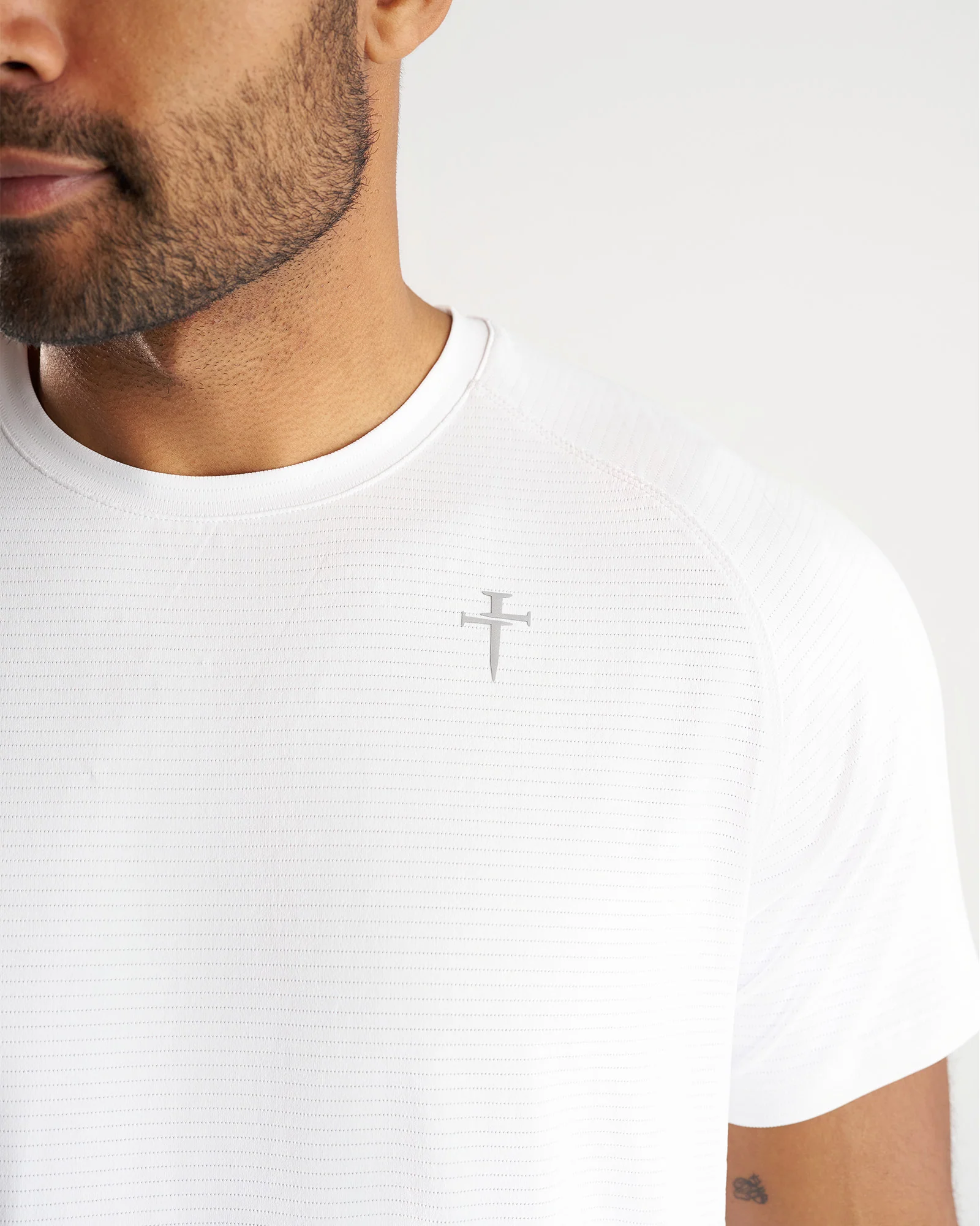 Aion-Lite™ Tee "Cross" - White - Image 3