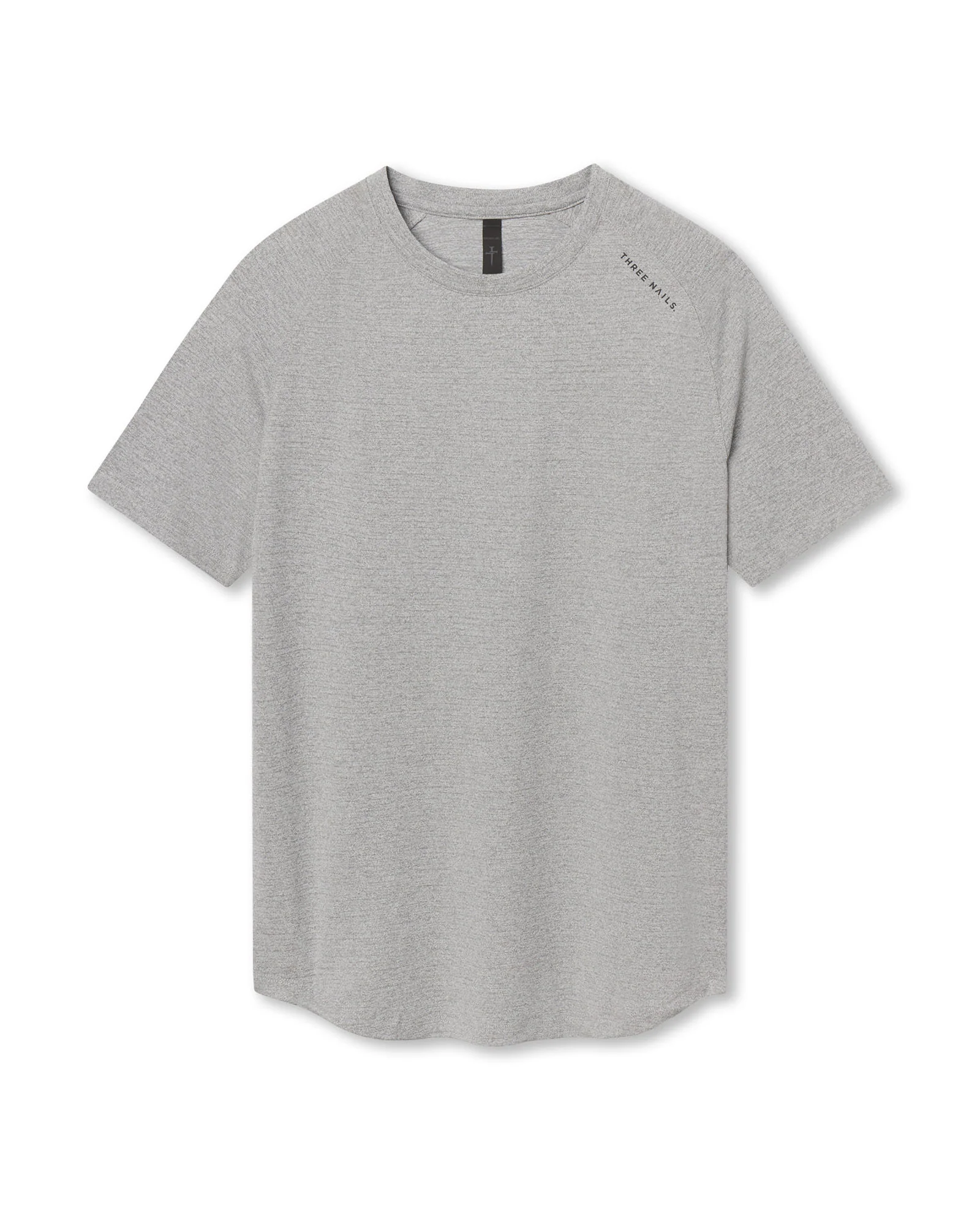 Aion-Lite™ Tee "Three Nails" - Grey Marl - Image 6
