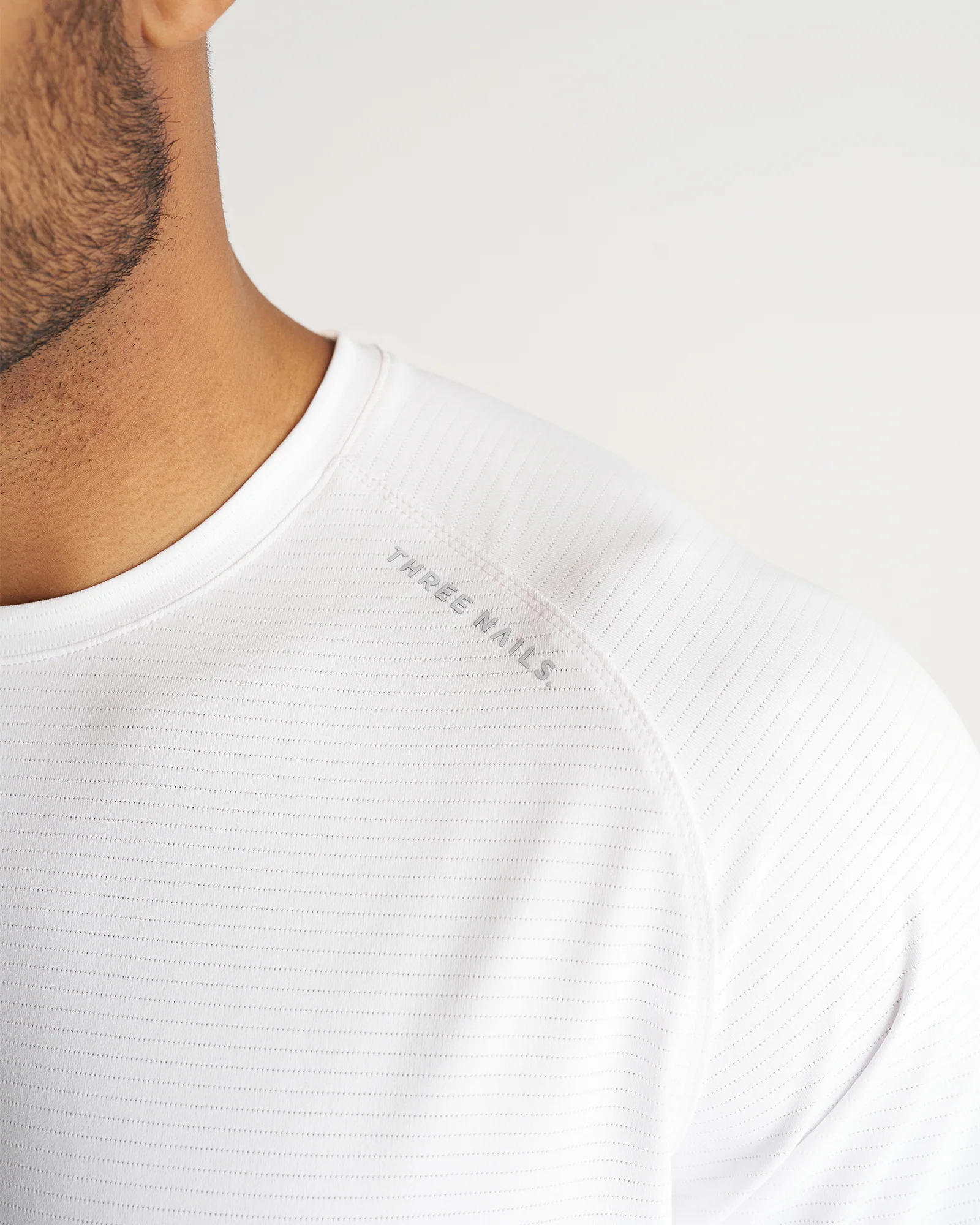 Aion-Lite™ Tee "Three Nails" - White - Image 3
