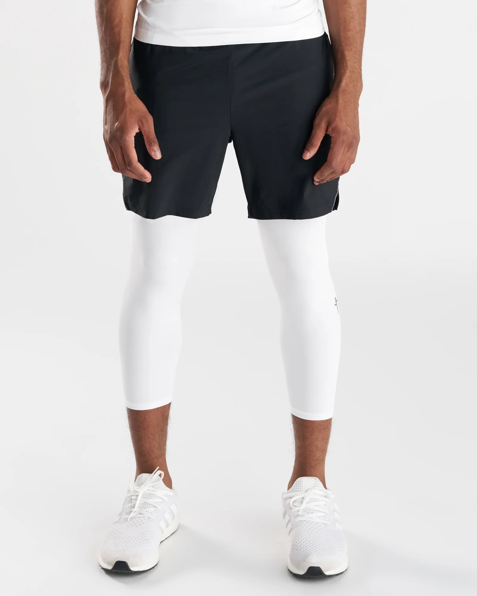 Baselayer 3/4 Length Legging - White - Image 4