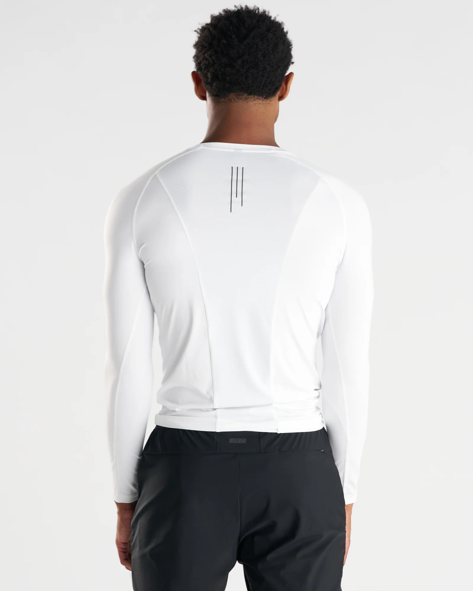 Baselayer Long Sleeve - White - Image 2