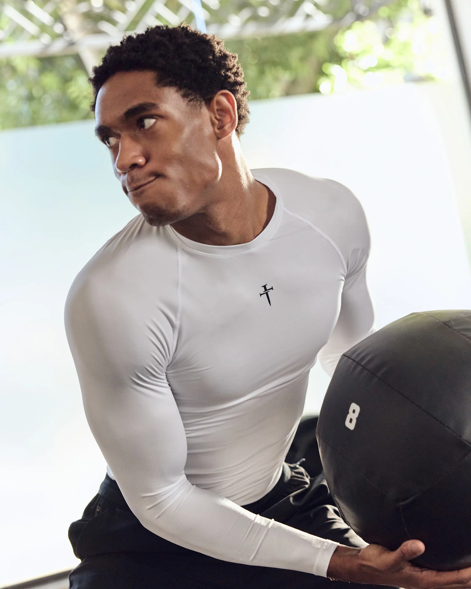Baselayer Long Sleeve - White - Image 6