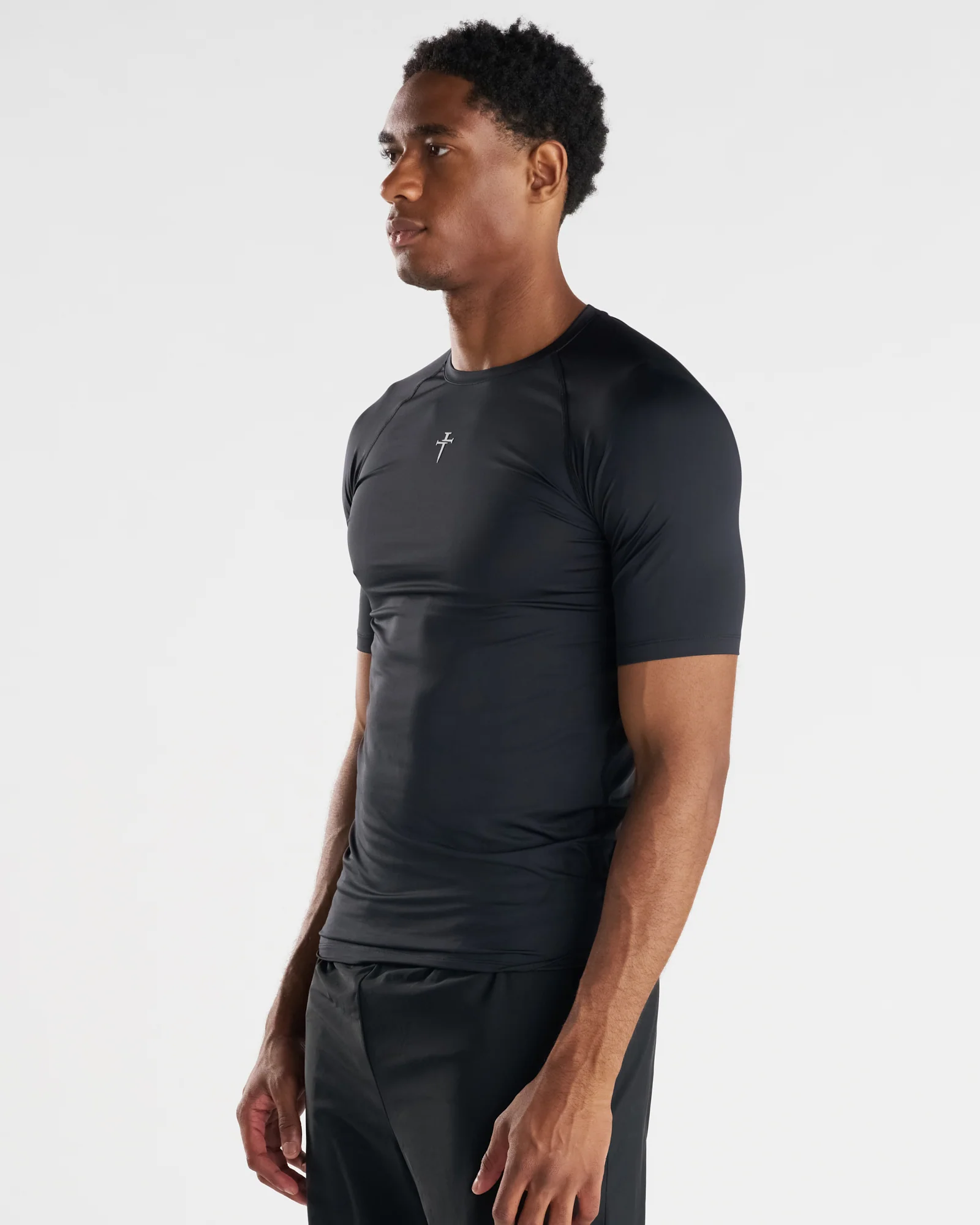 Baselayer Short Sleeve - Black - Image 5