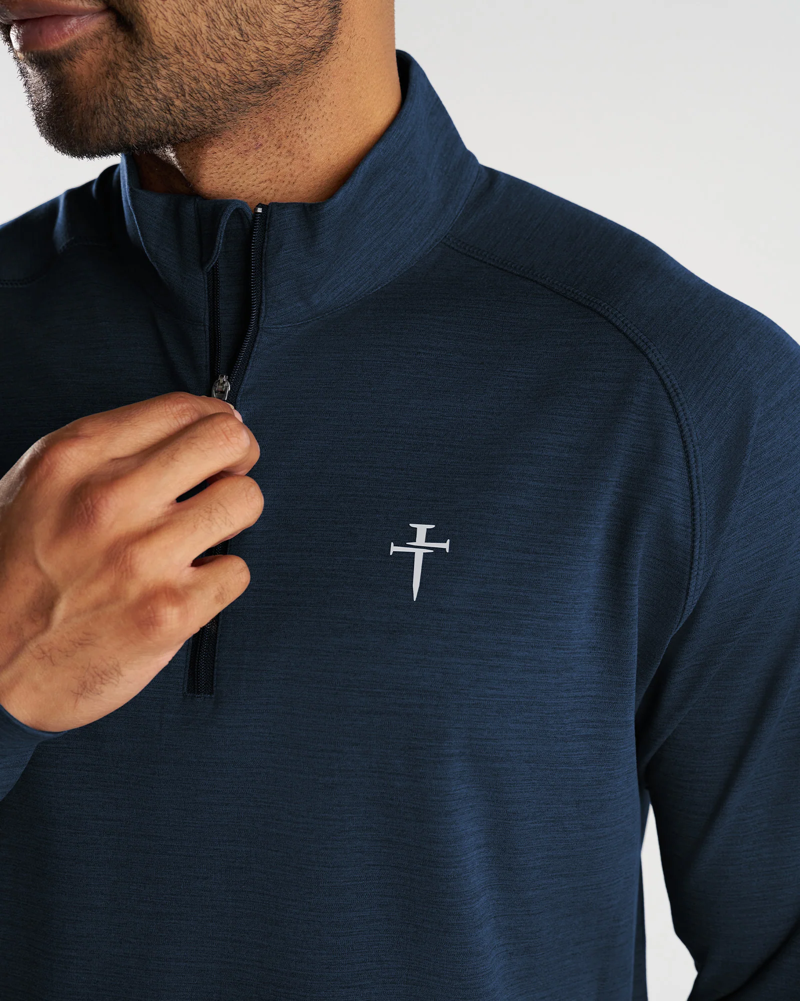 Core Quarter Zip - Midnight Navy - Image 2