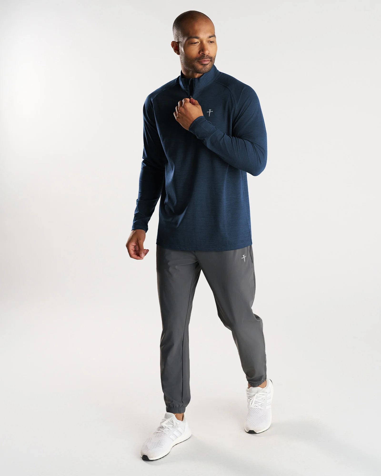 Core Quarter Zip - Midnight Navy - Image 3