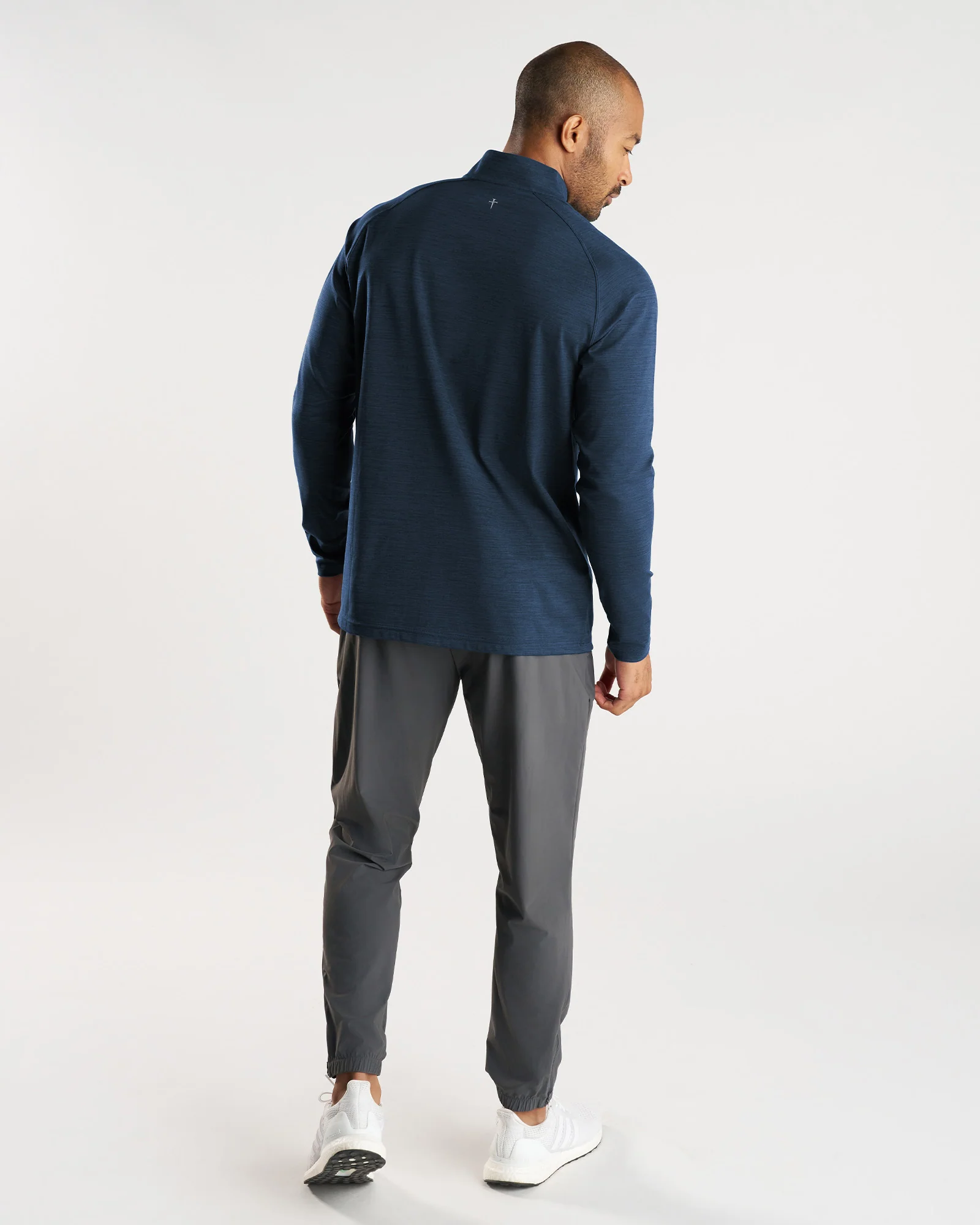 Core Quarter Zip - Midnight Navy - Image 4