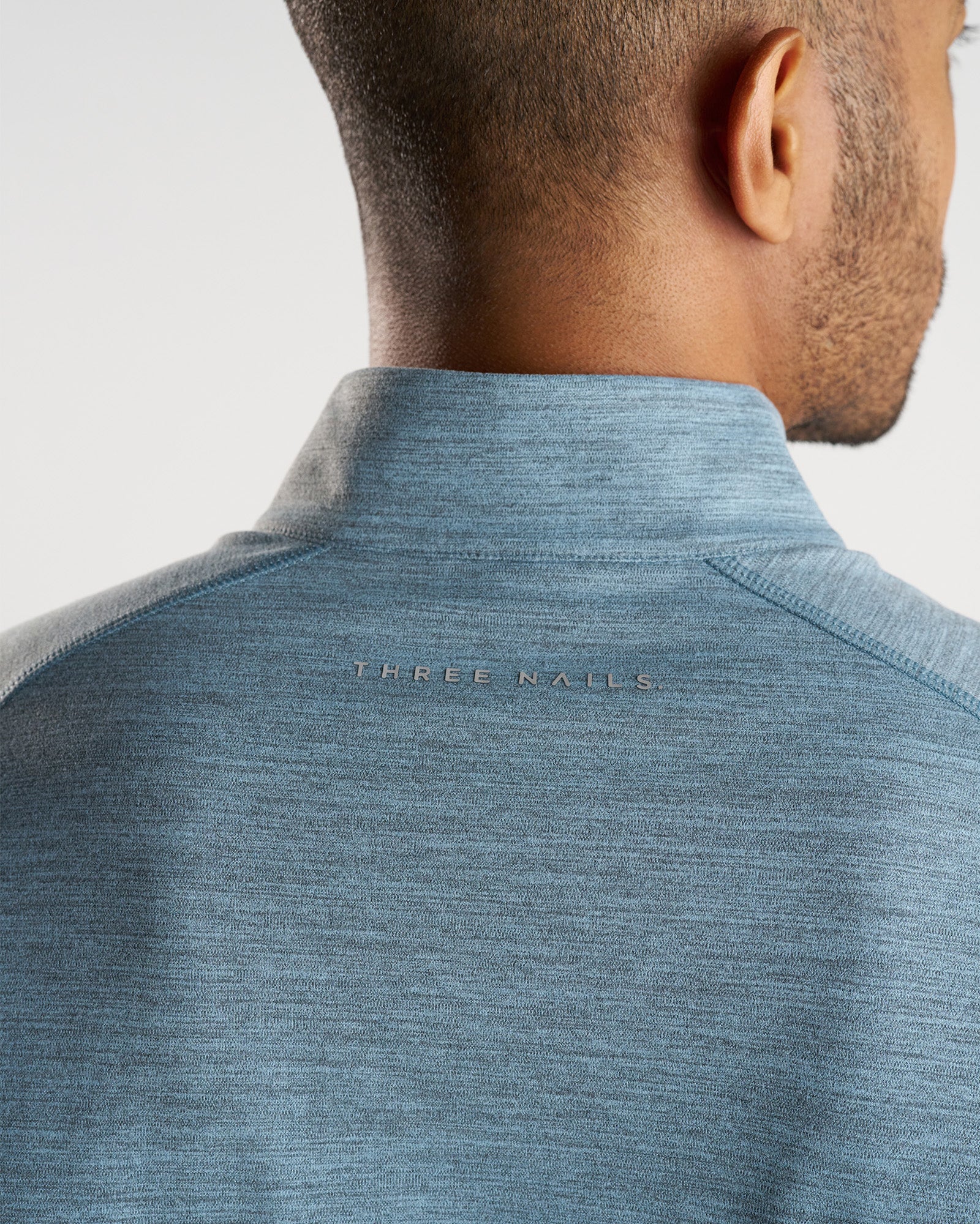 Core Quarter Zip - Sky Blue - Image 4