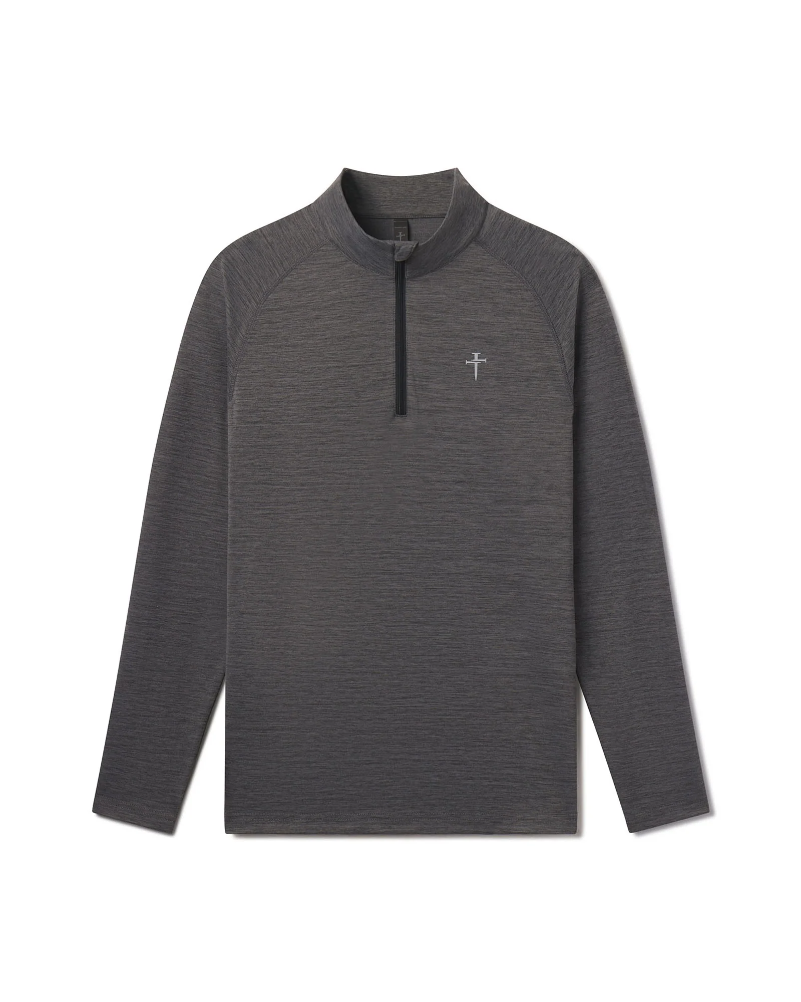 Core Quarter Zip - Space Grey Marl - Image 5