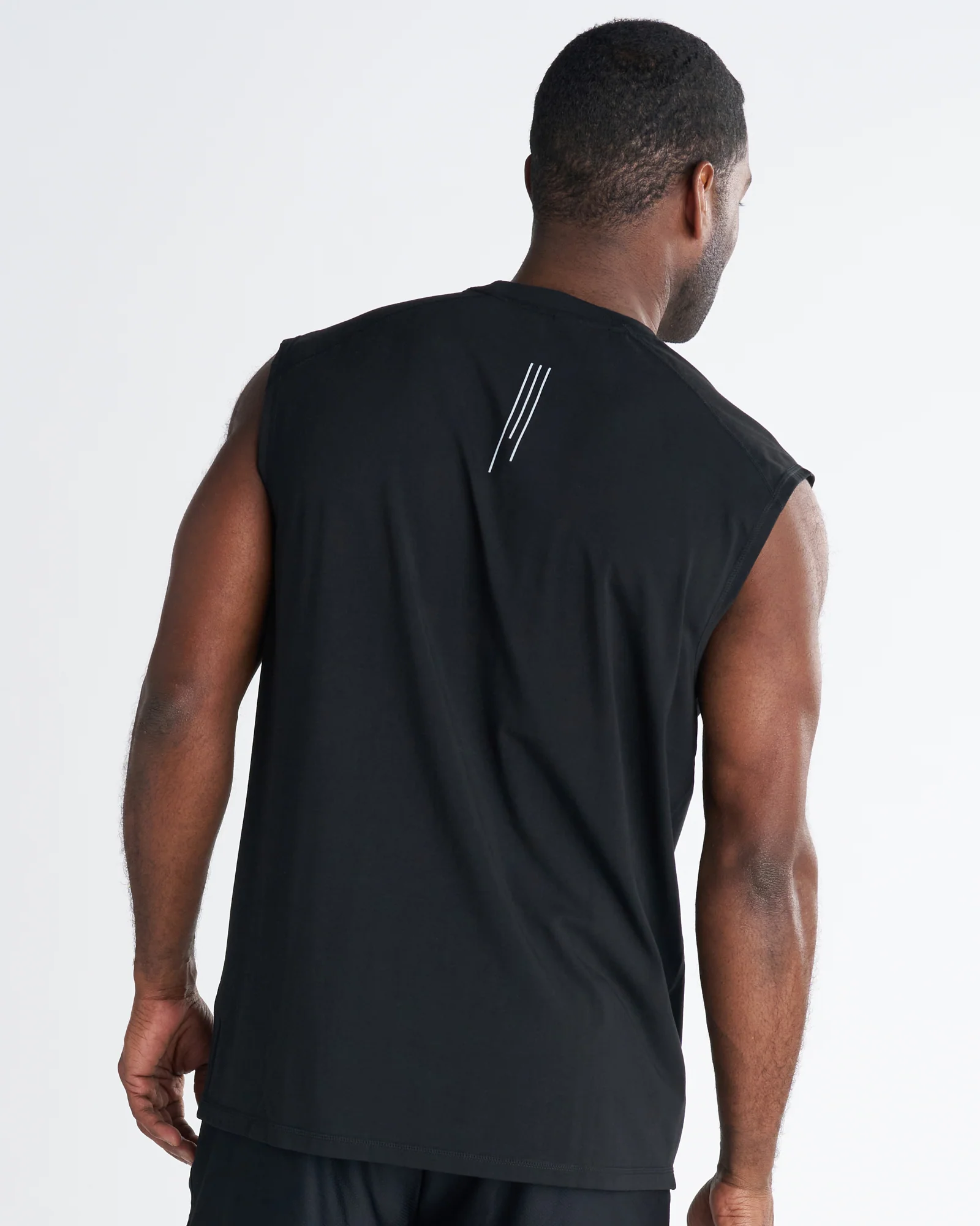 Core Raglan Cutoff - Black - Image 2