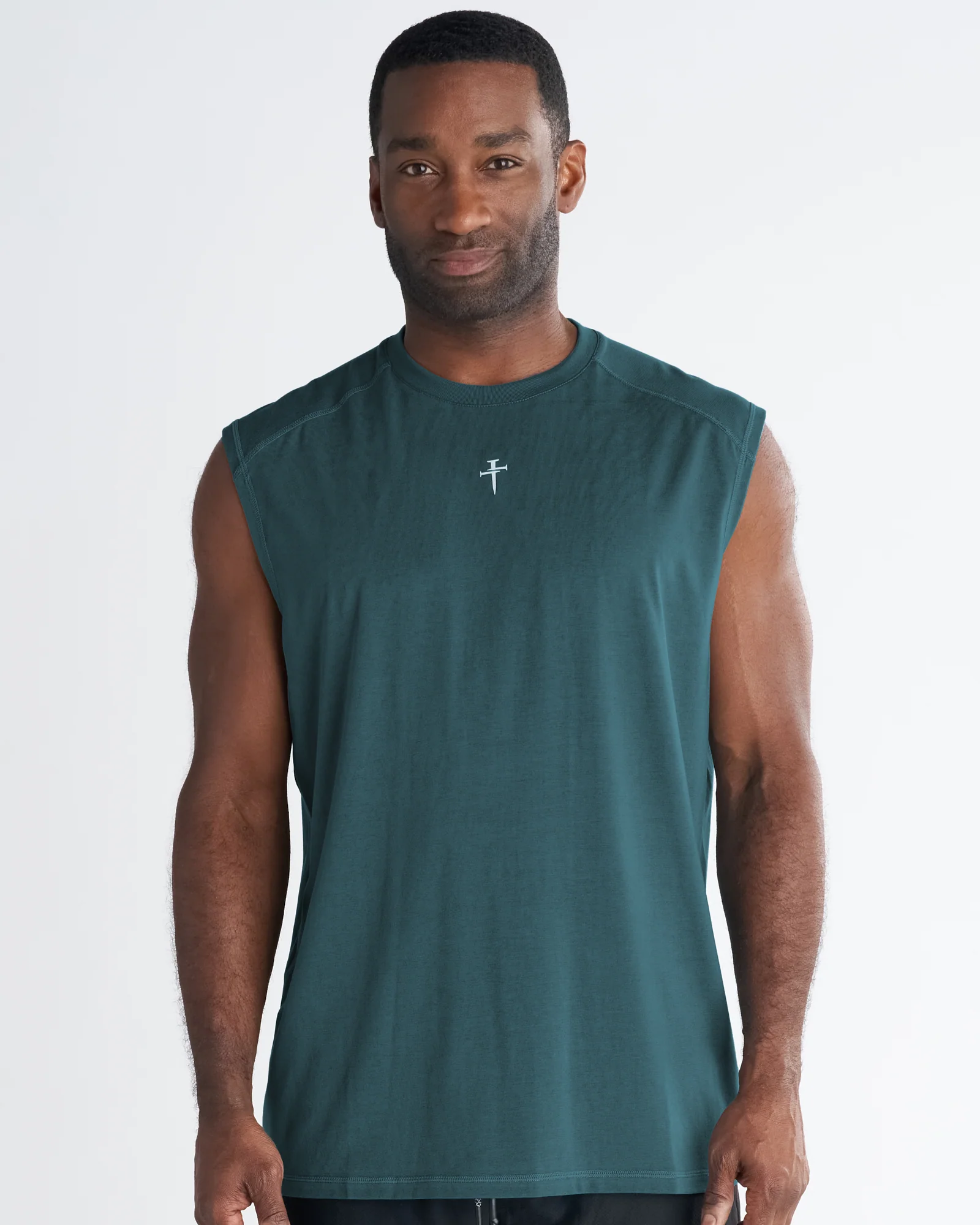 Core Raglan Cutoff - Teal