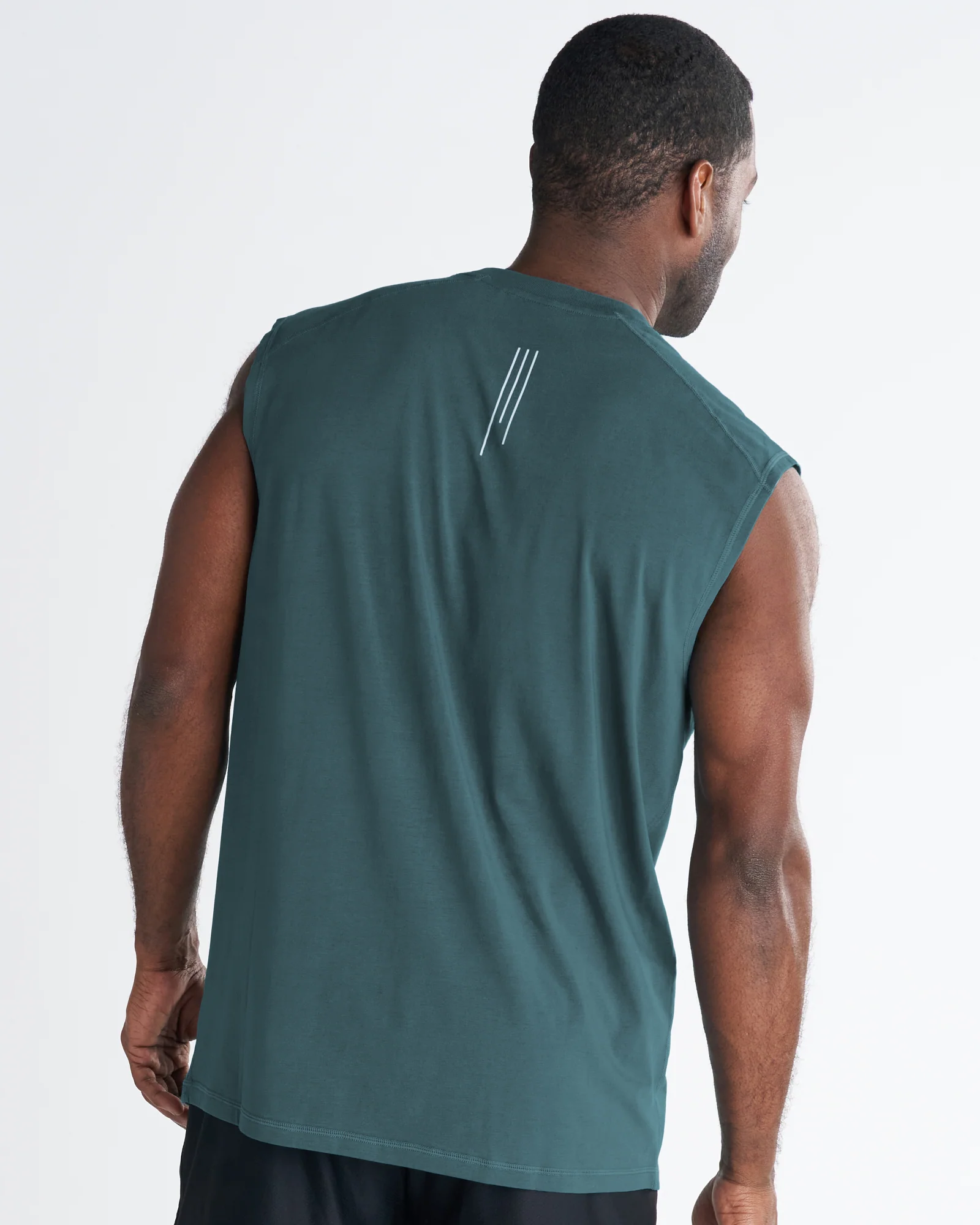 Core Raglan Cutoff - Teal - Image 2