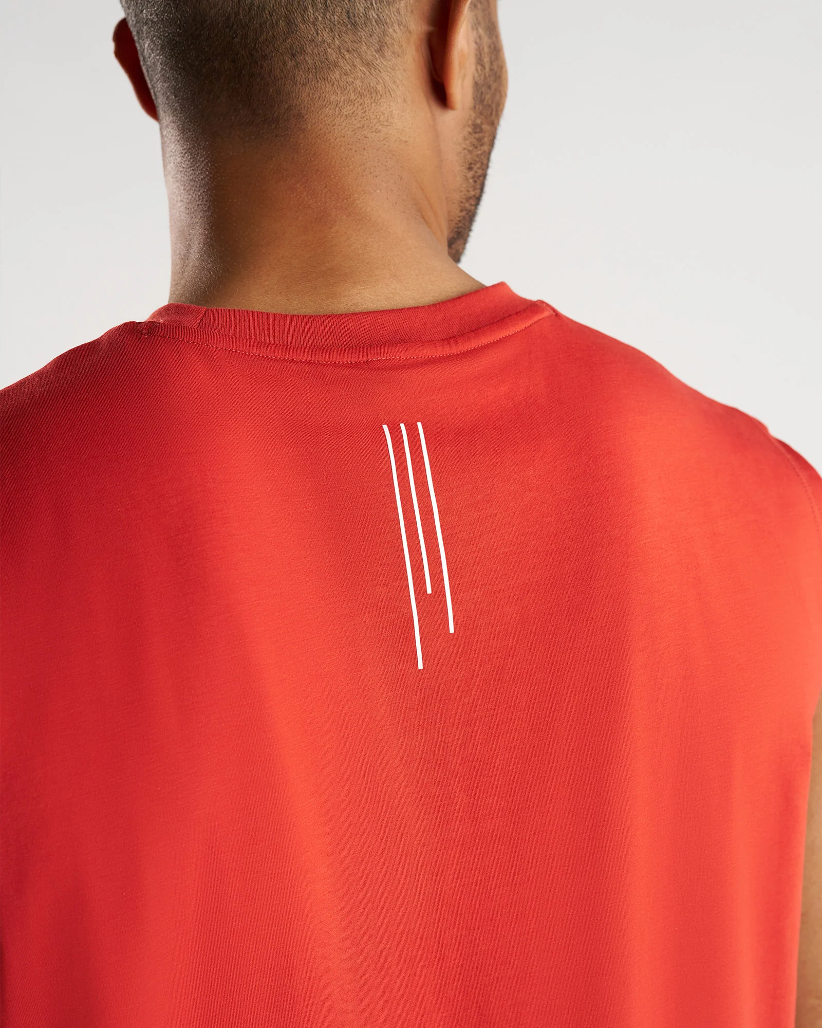 Core Oversized Muscle Tank - Red Rock - Image 3