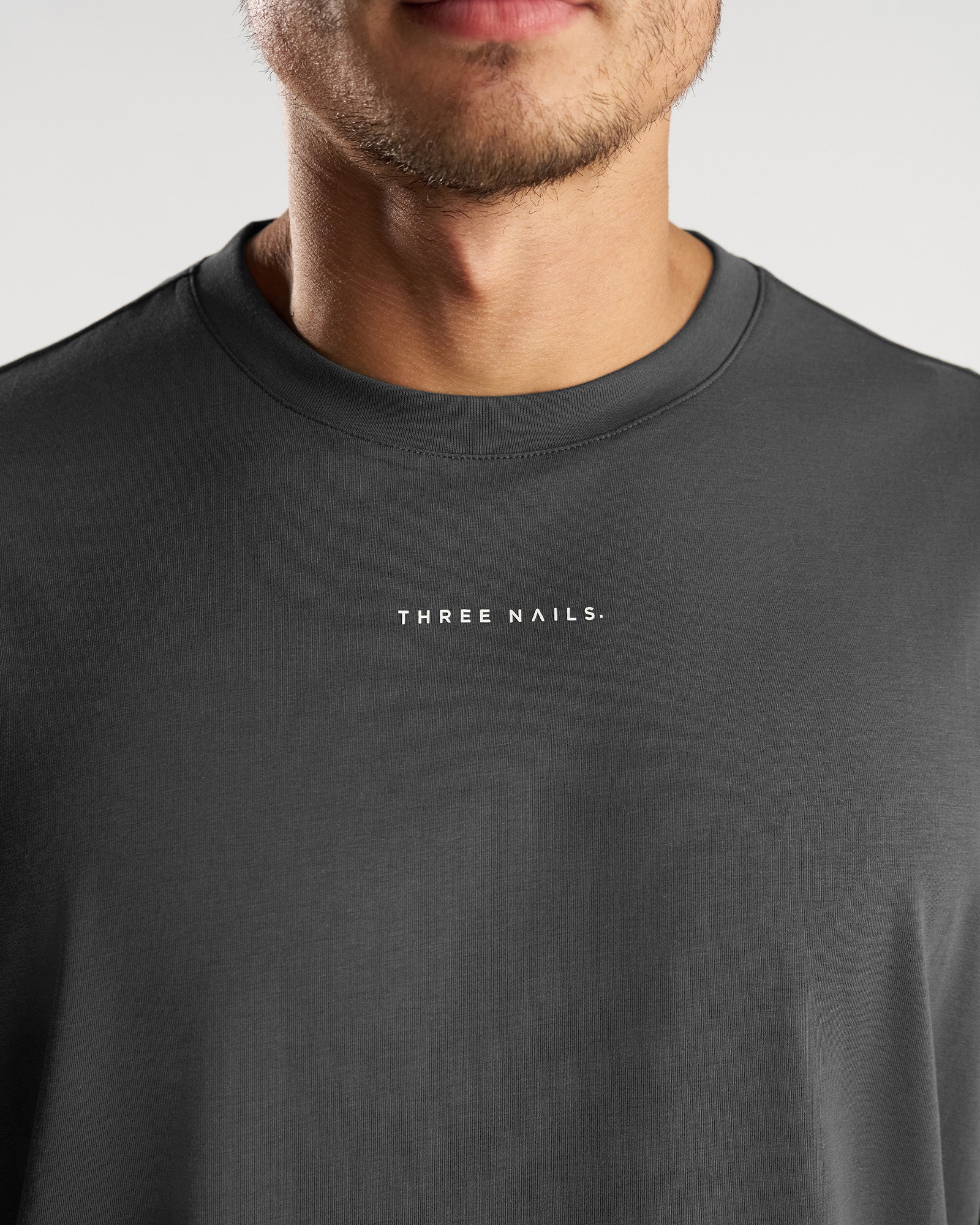 Core Oversized Tee - Space Grey - Image 4