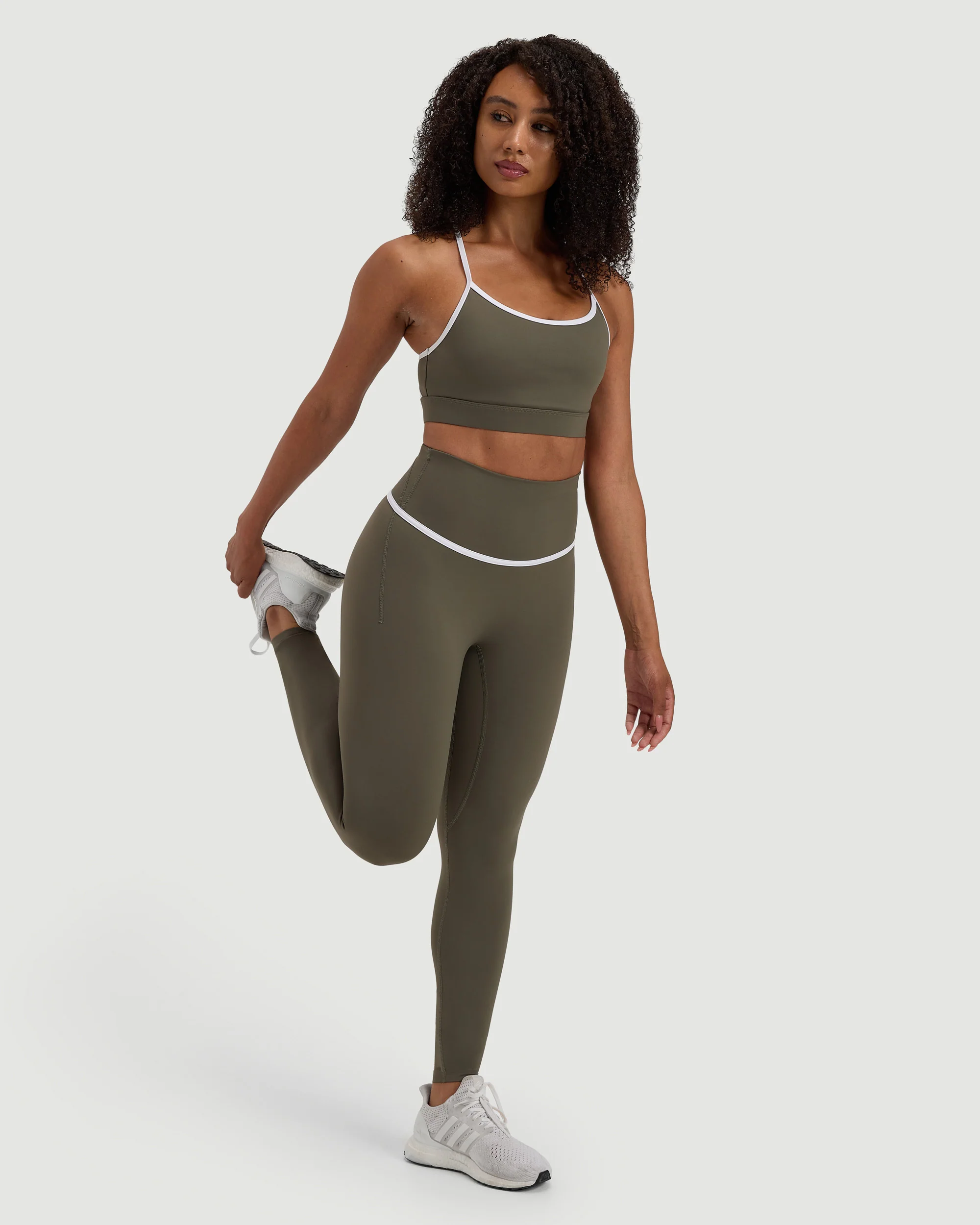 Endura-Train™ Contrast Legging - Sage - Image 4