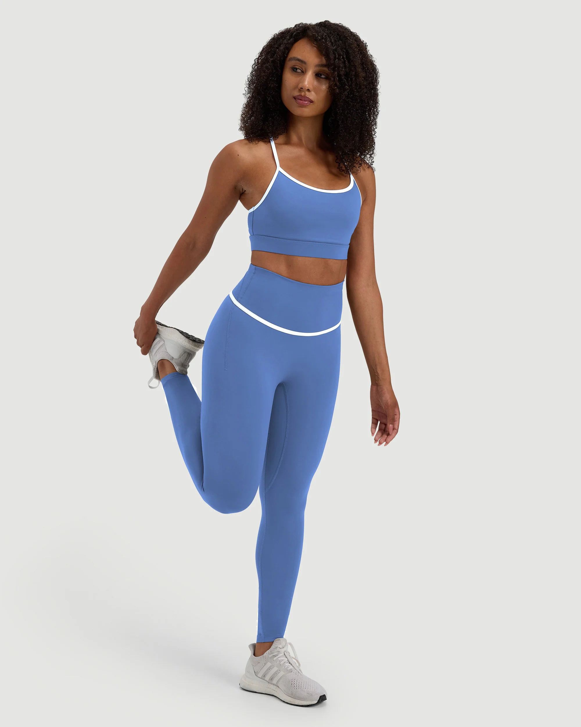 Endura-Train™ Contrast Legging - Serene Blue - Image 4