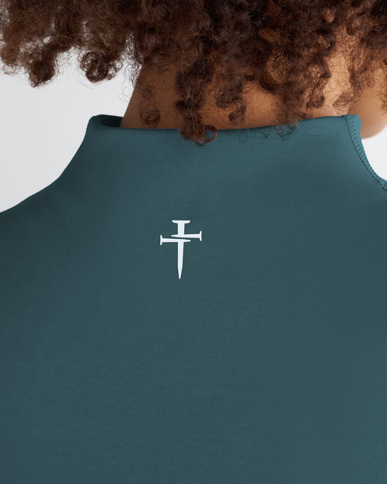 Endura-Train™ Quarter Zip Tank - Teal - Image 4