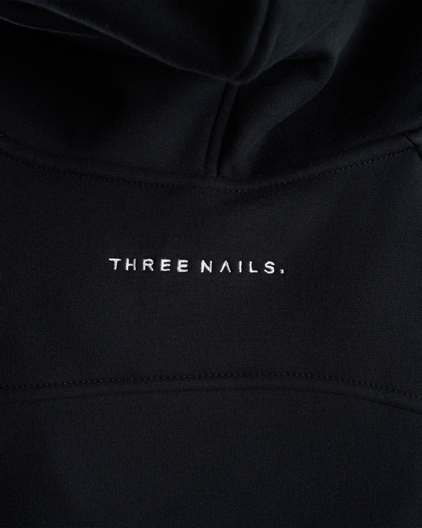 Signature Fleece Full Zip Hoodie - Black - Image 5