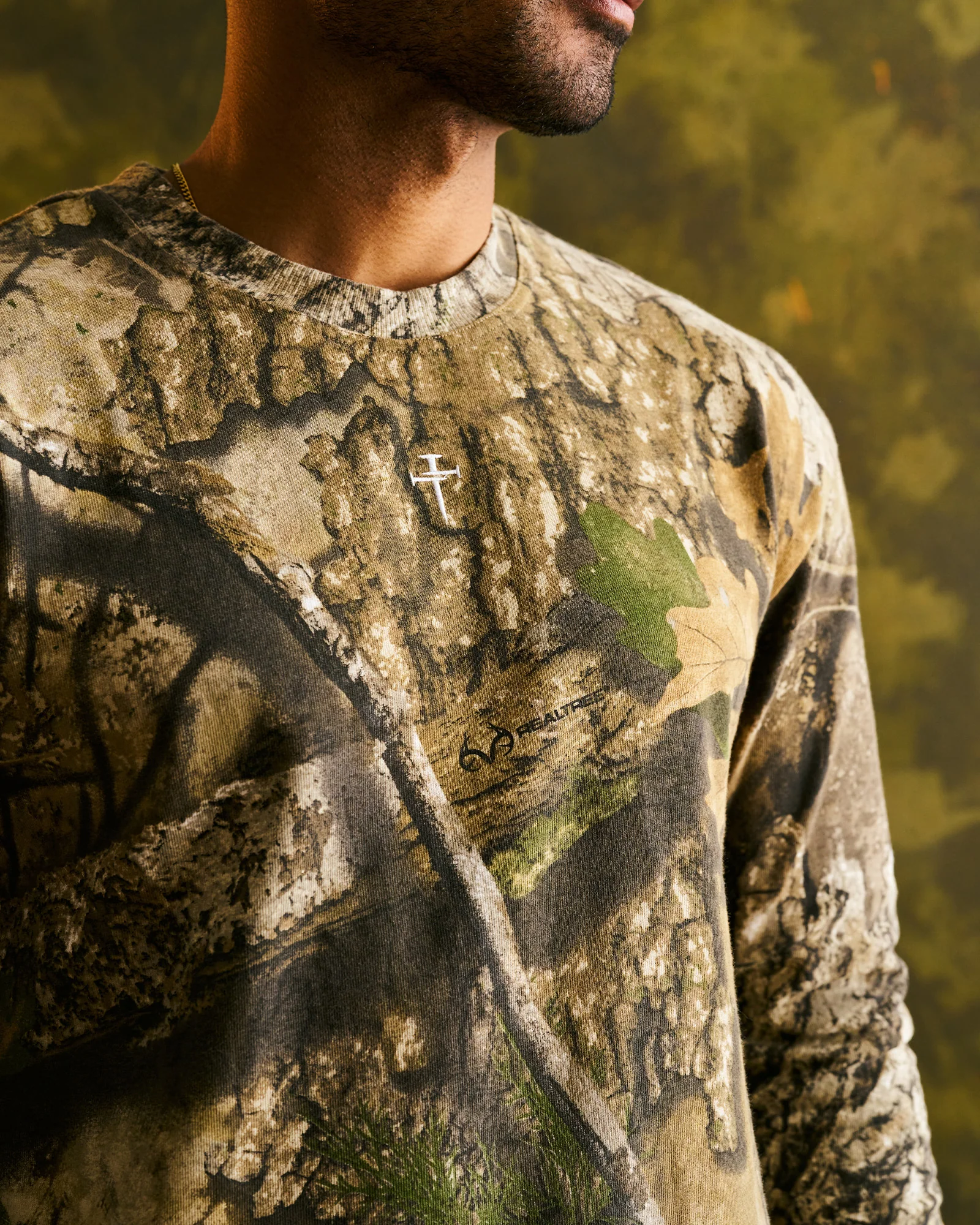 Heavyweight Cotton Oversized Long Sleeve “FHG” - Realtree Camo - Image 6