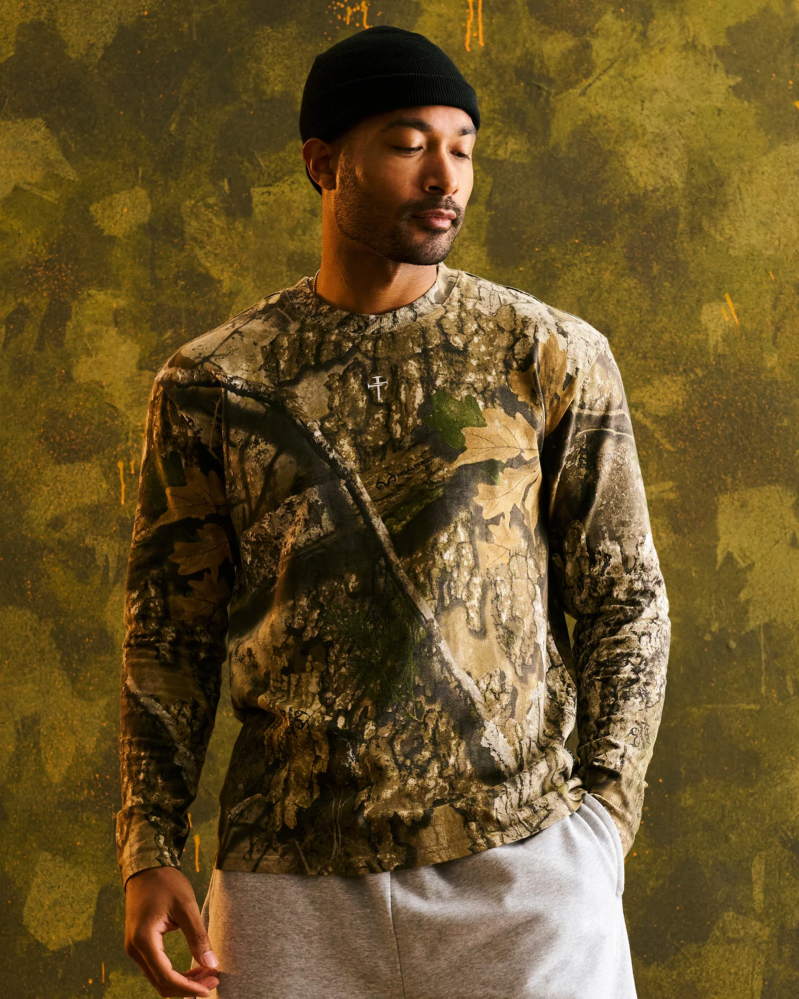 Heavyweight Cotton Oversized Long Sleeve “FHG” - Realtree Camo - Image 7