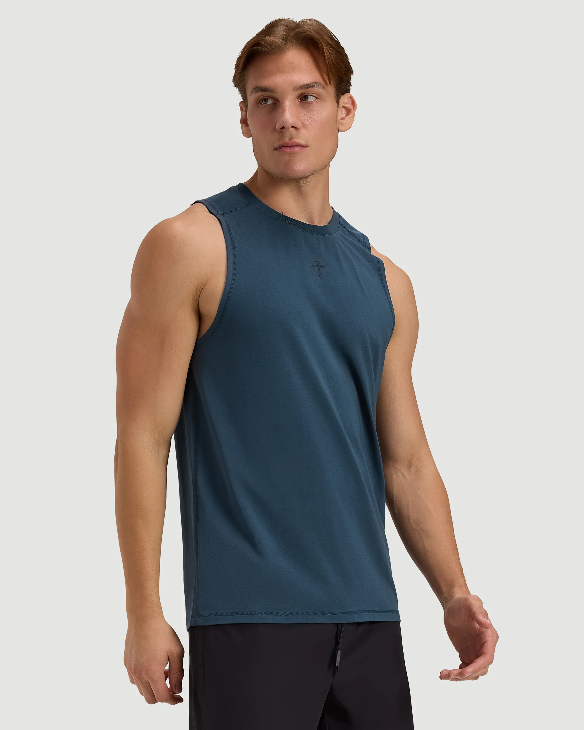 Core Hybrid Tank - Midnight Navy - Image 5