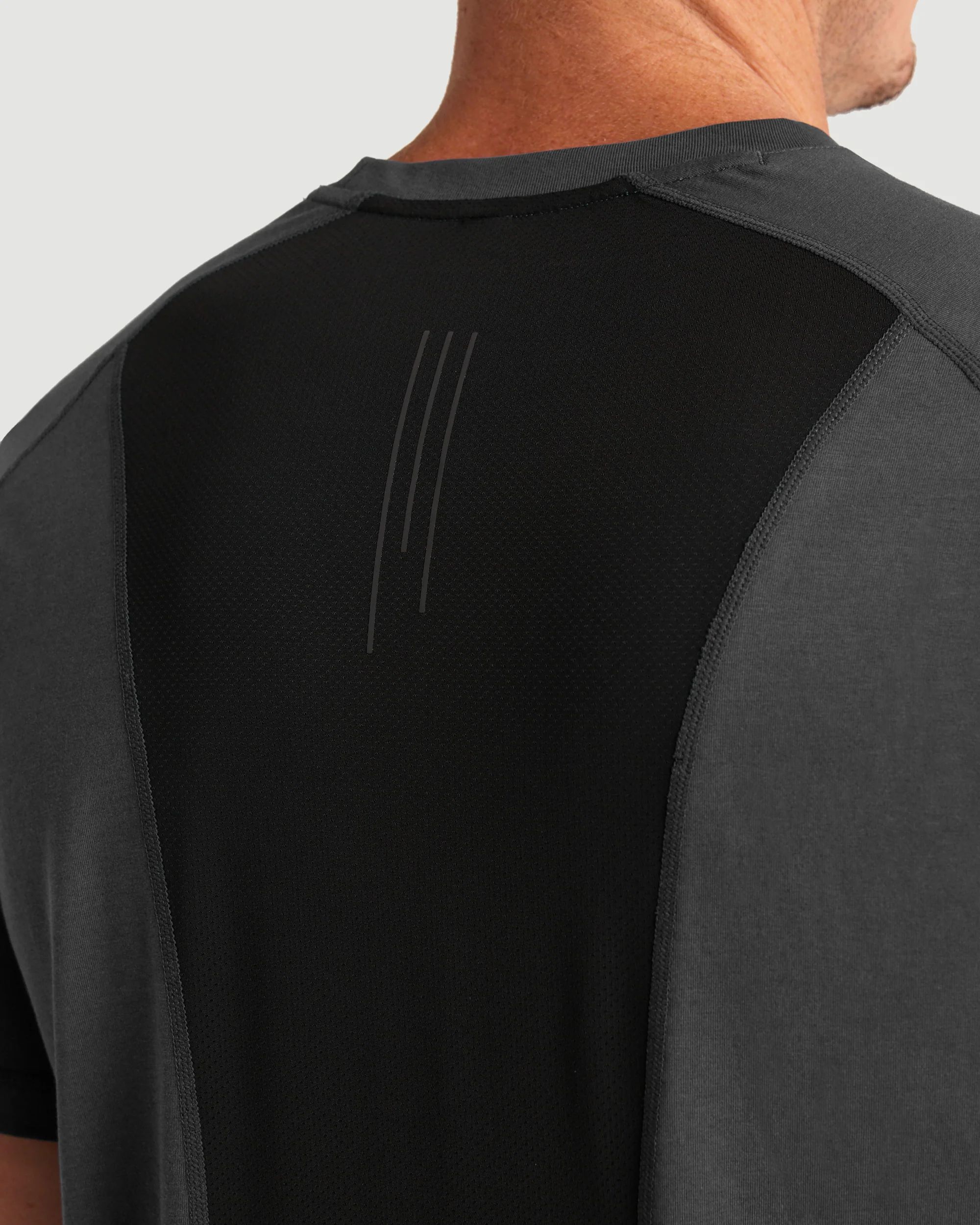 Core Hybrid Tee - Space Grey - Image 4