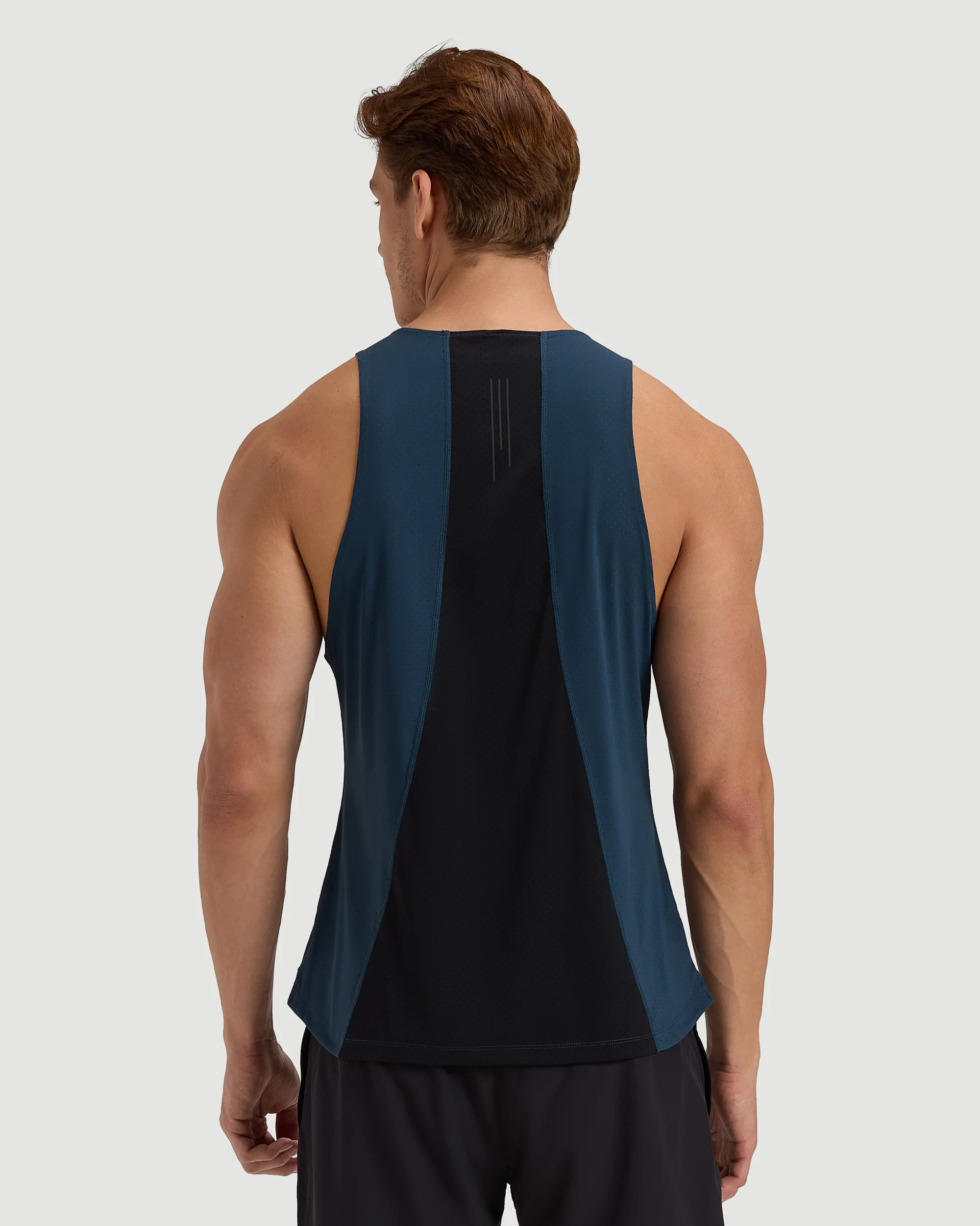 Laser Perforated Tank - Midnight Navy - Image 2