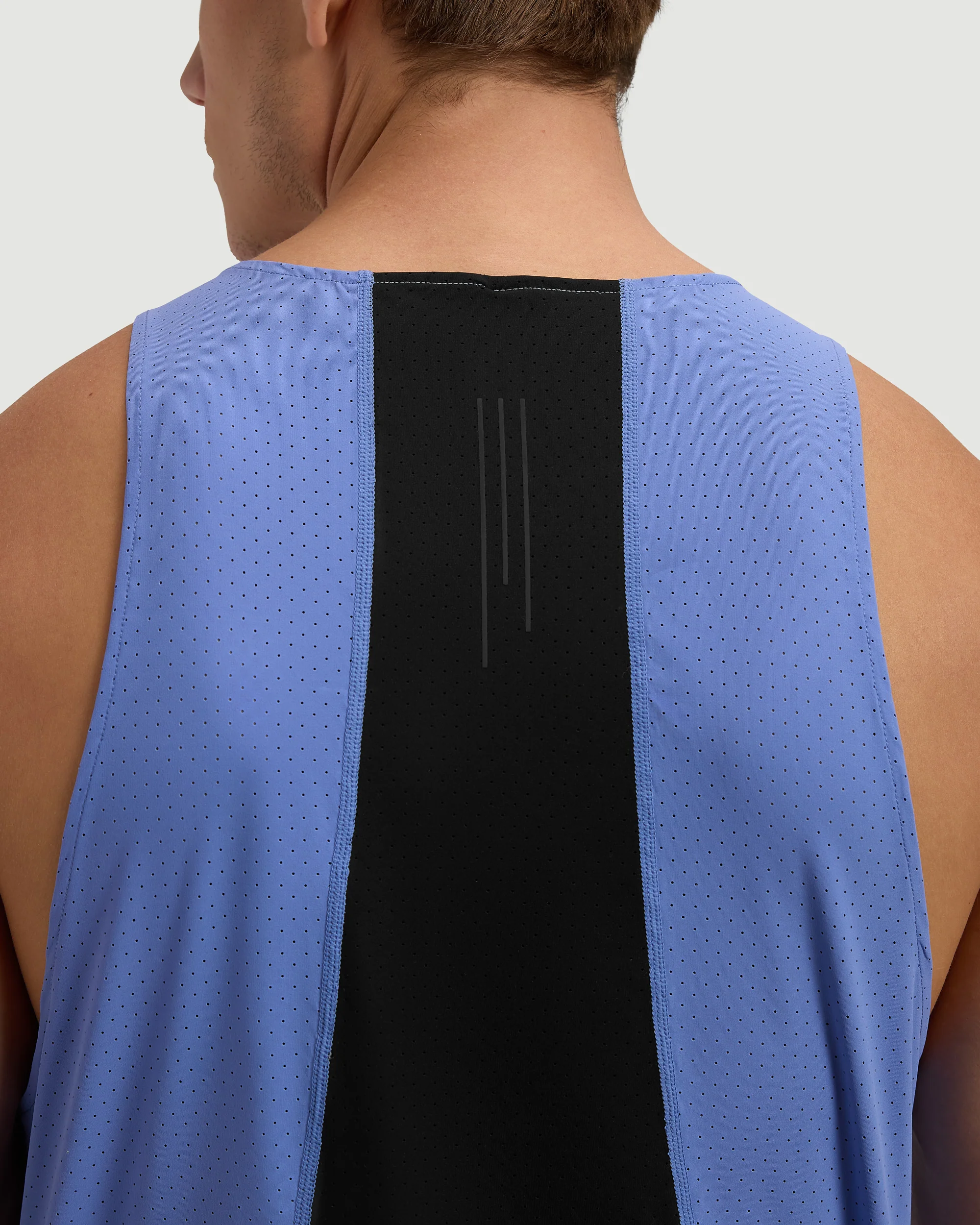 Laser Perforated Tank - Serene Blue - Image 4