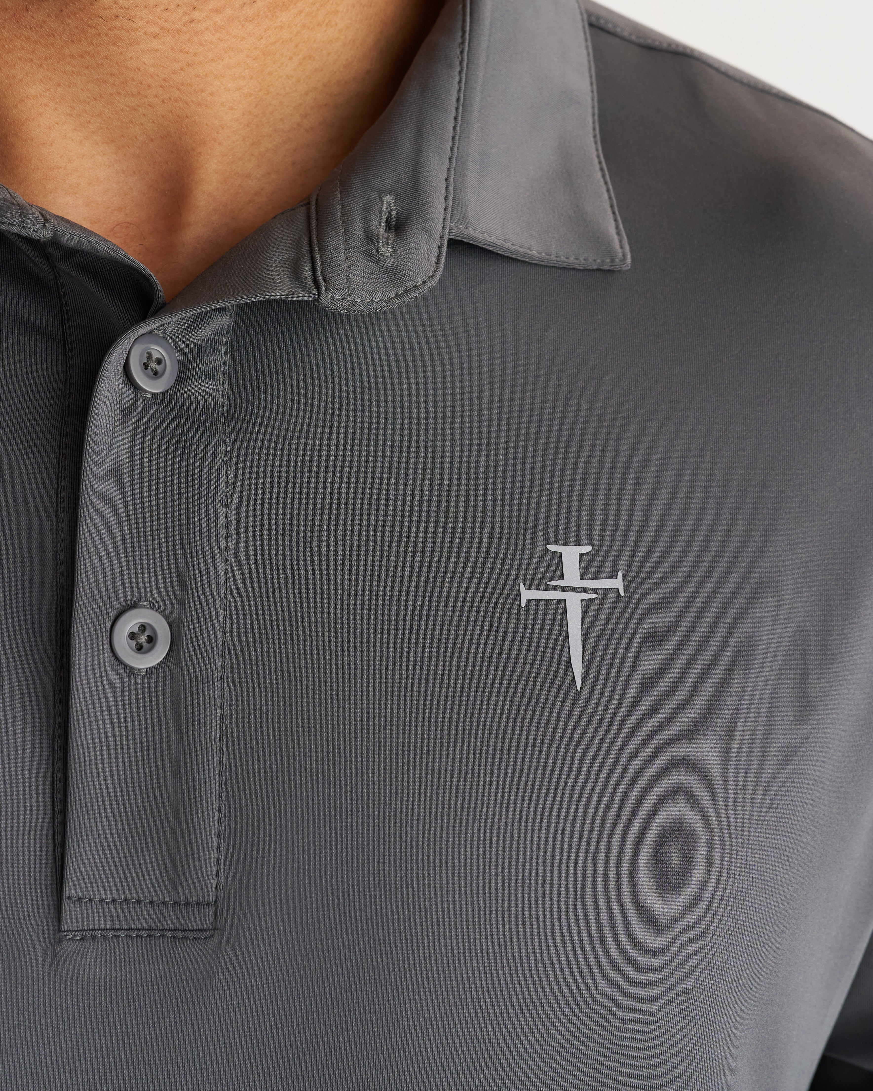 Links Golf Polo - Space Grey - Image 3
