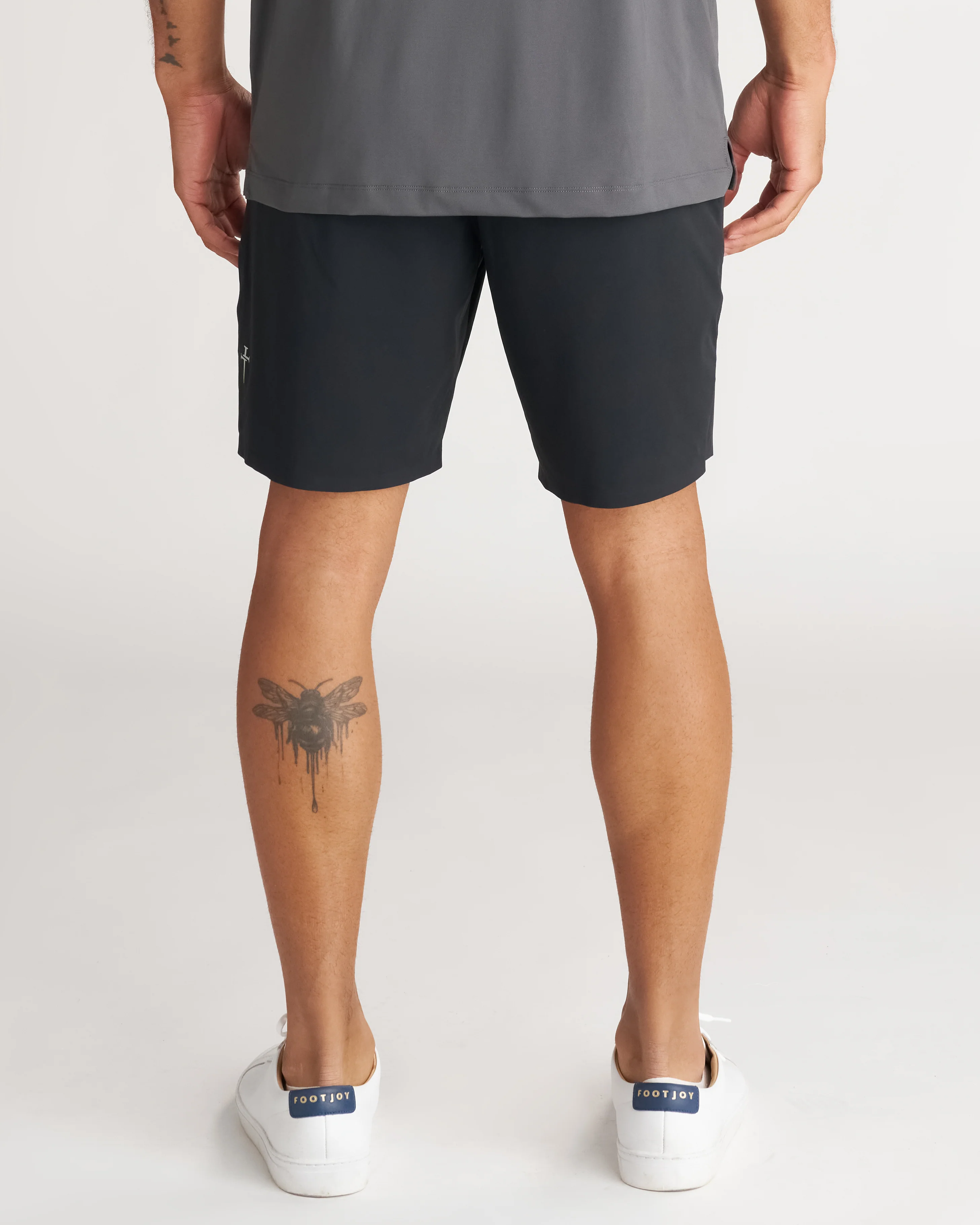 Links Golf Short - Black - Image 2
