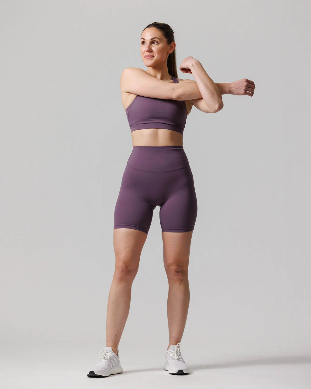 Nova 7" Biker Short - Black Plum - Image 4