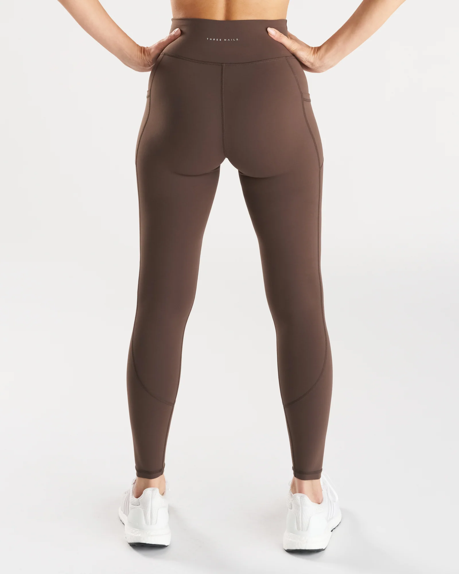 Nova Pocket Legging 27" - Chocolate - Image 3