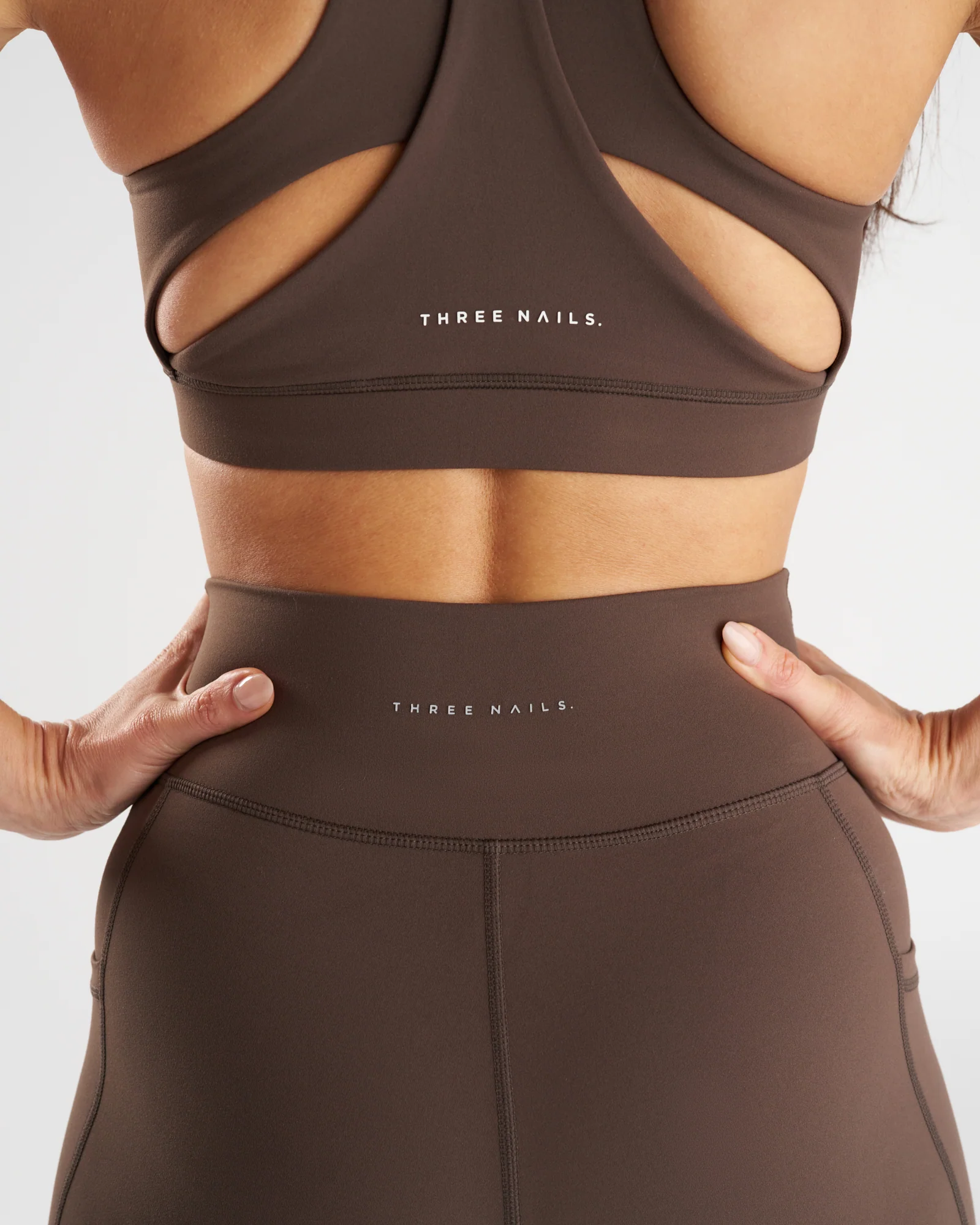 Nova Pocket Legging 27" - Chocolate - Image 4