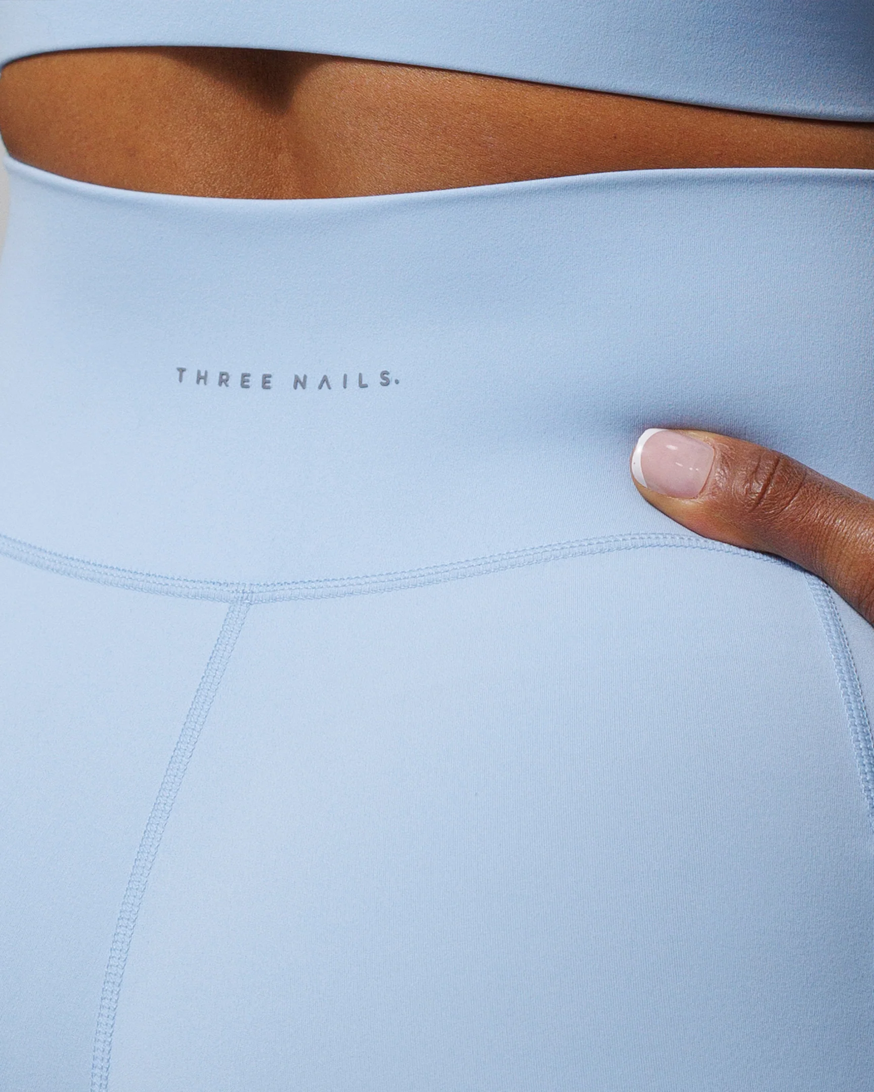 Nova Pocket Legging 27" - Sky Blue - Image 3