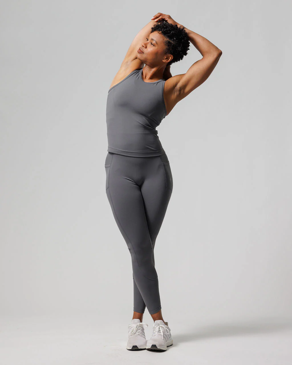 Nova Pocket Legging 27" - Space Grey - Image 5